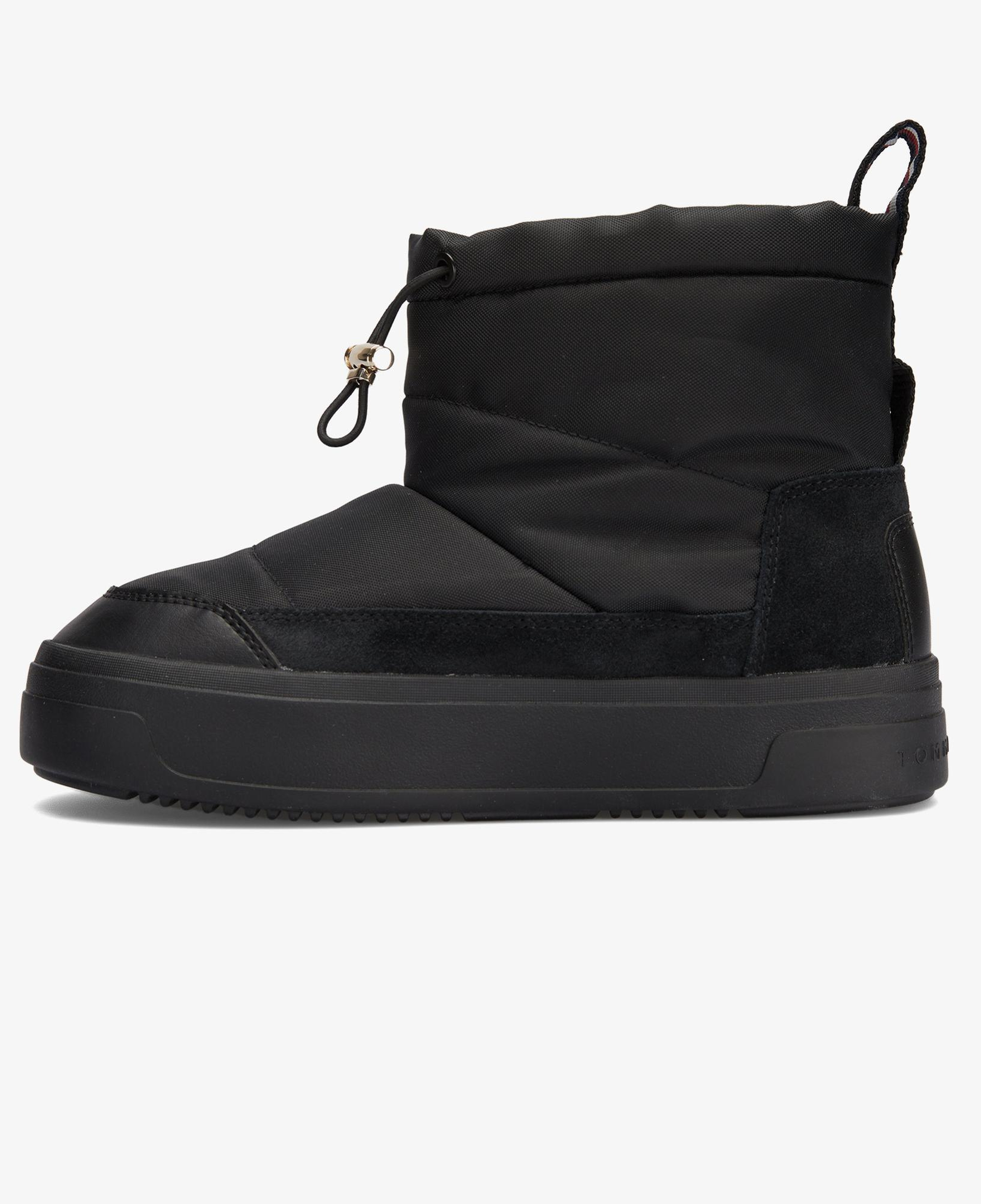 Tommy Hilfiger Flag Kadın Siyah Bot