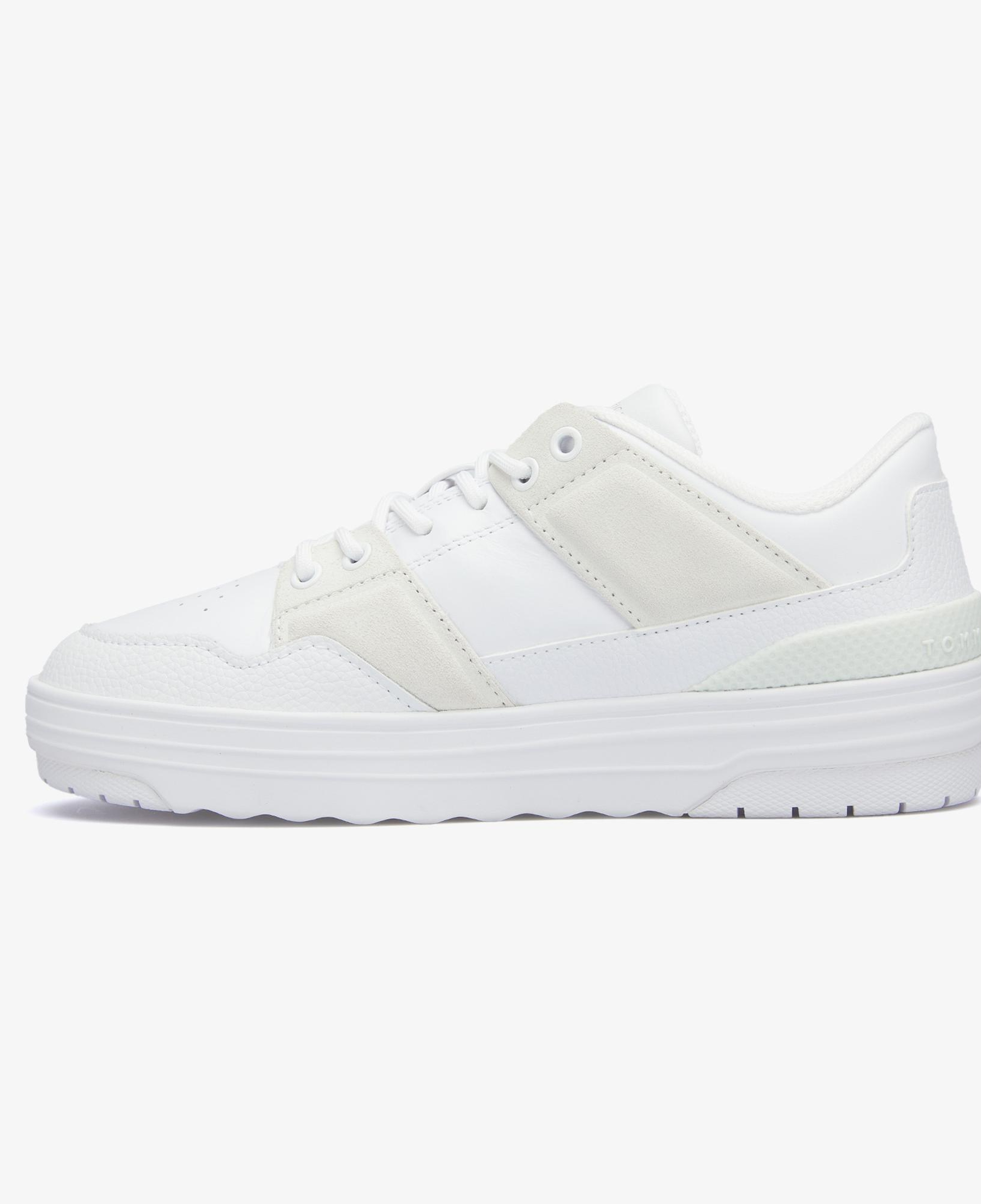 Tommy Hilfiger Basket Kadın Beyaz Spor Ayakkabı