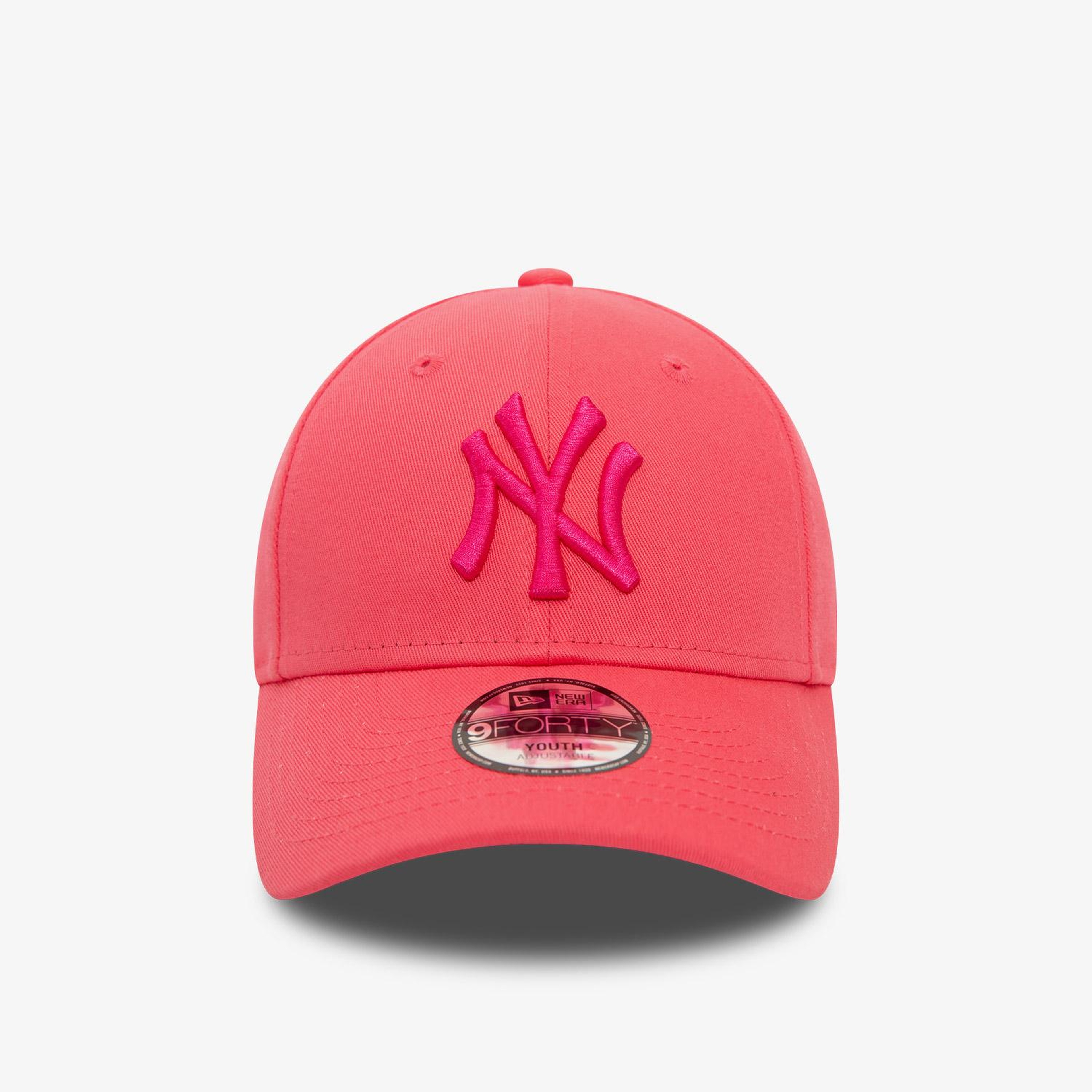 New Era 9Forty MLB League Basic Neyyan Çocuk Pembe Şapka