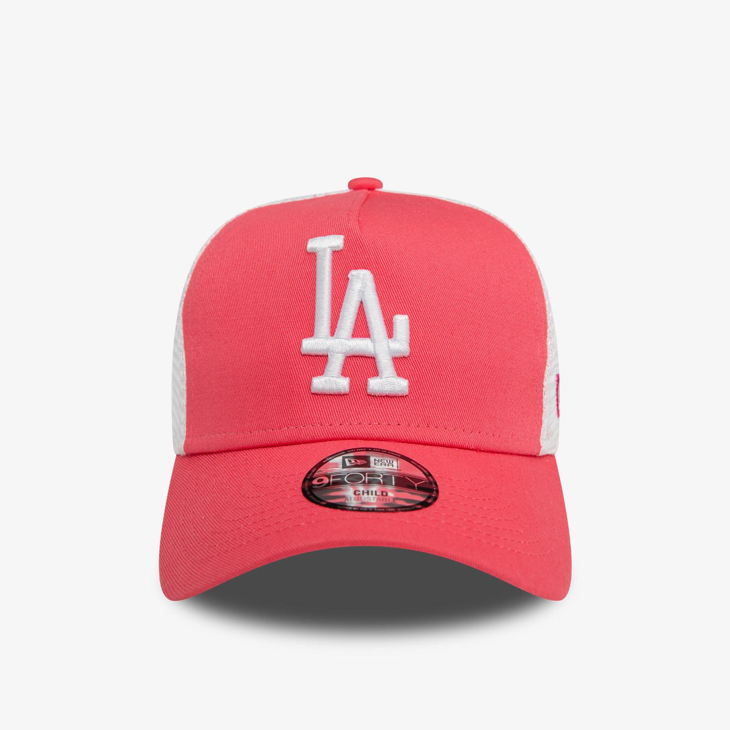 New Era LA Dodgers Youth League Çocuk Pembe Şapka