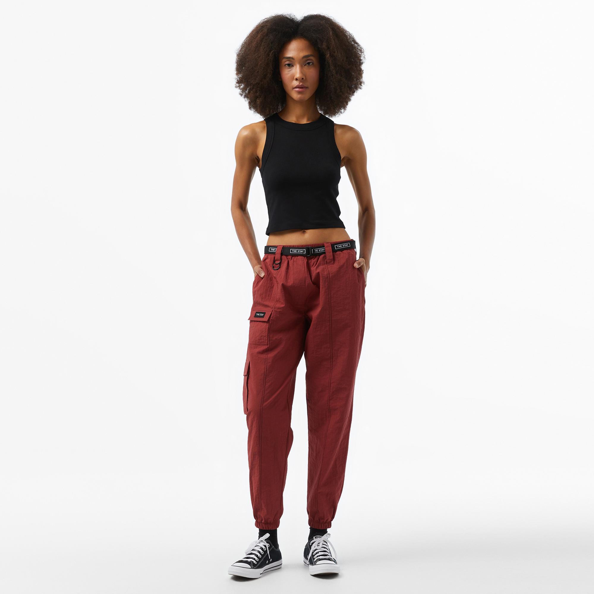The Stay Line Tsls3Agk02 Kadın Bordo Pantolon