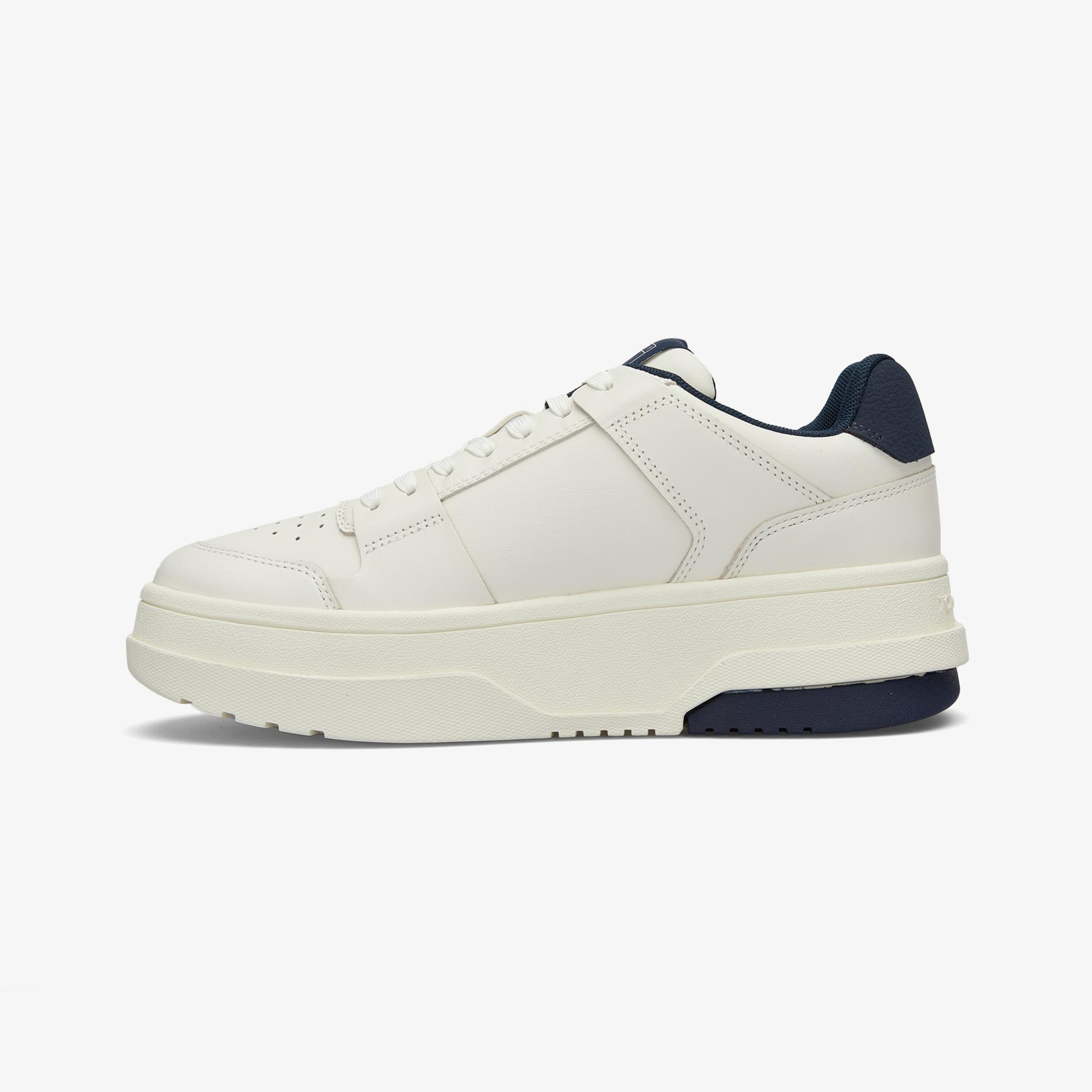 Tommy Jeans The Brooklyn Flatform Kadın Beyaz Sneaker