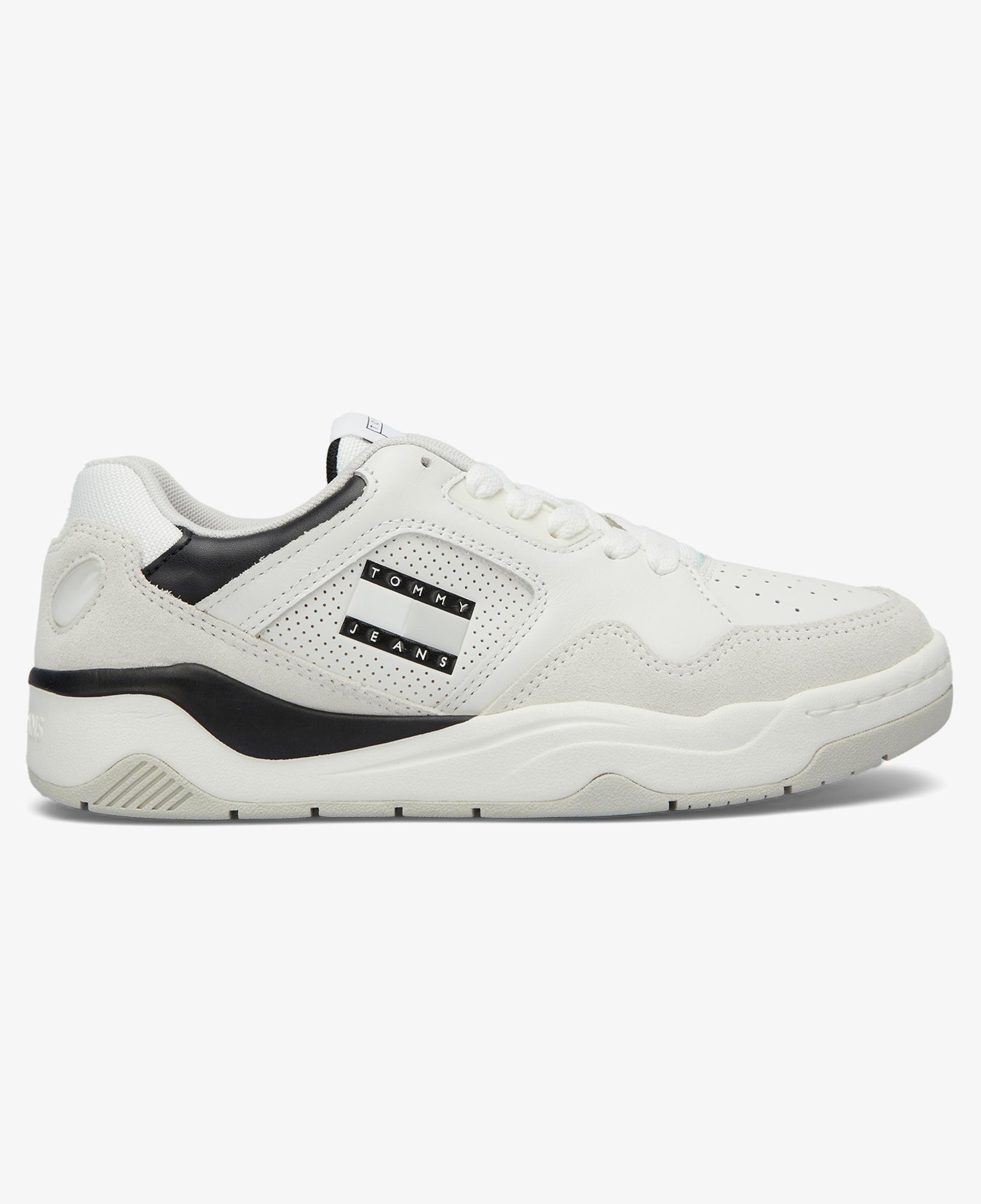 Tommy Jeans New Basket Kadın Siyah Sneaker