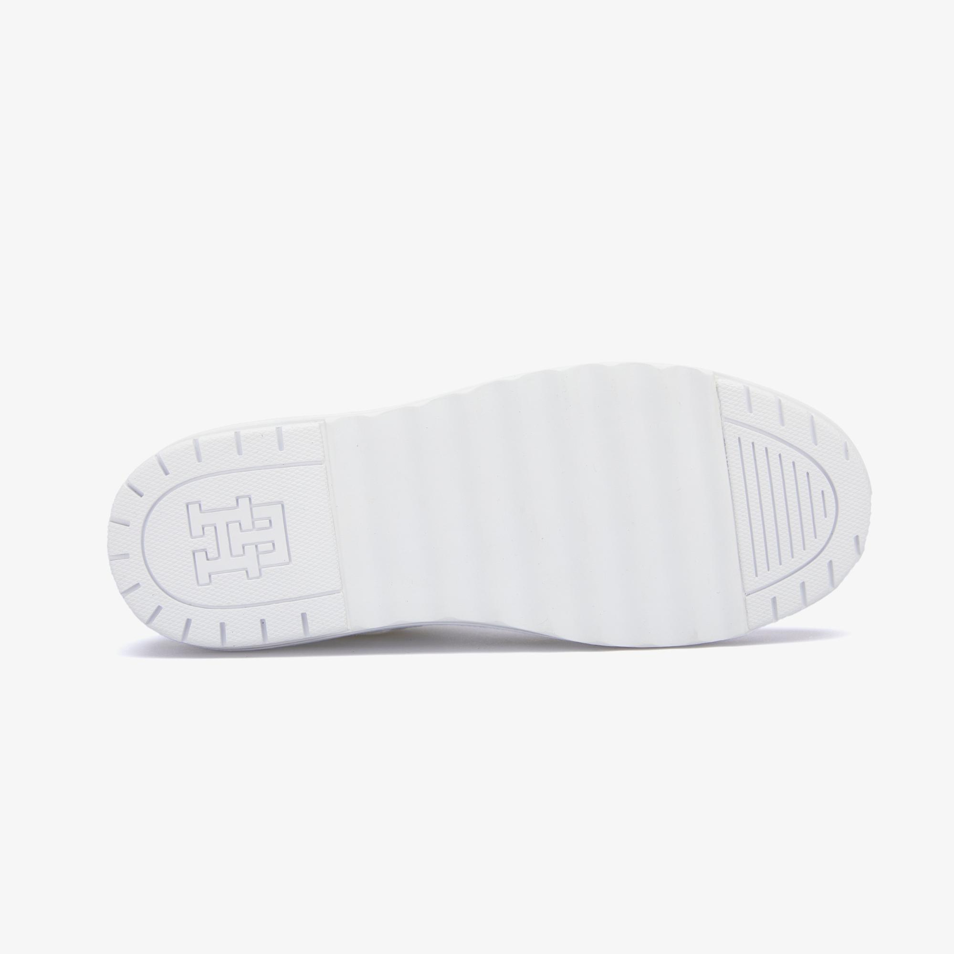 Tommy Hilfiger Basket Kadın Beyaz Spor Ayakkabı