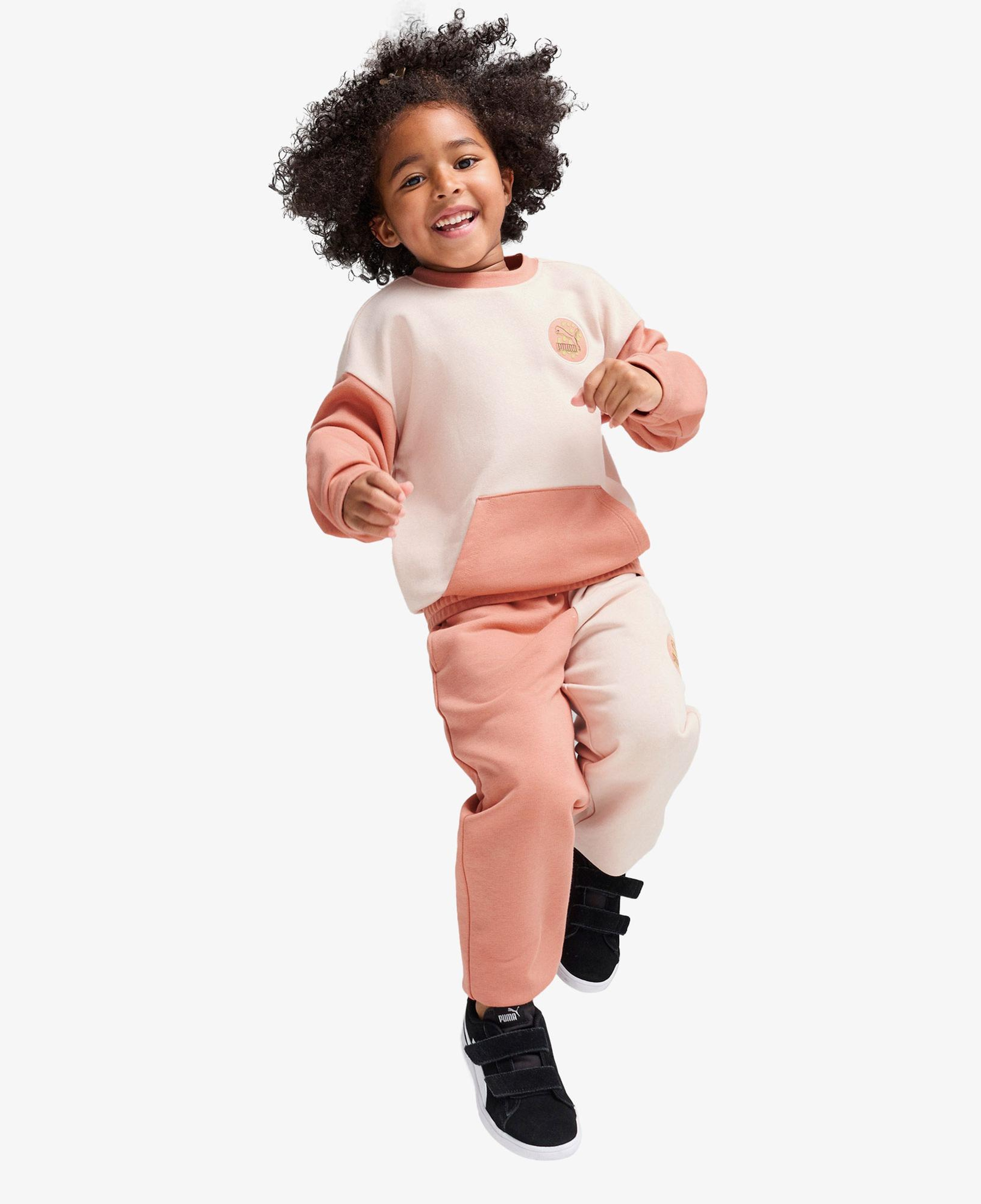 Puma Classics Fc Crew Çocuk Pembe Sweatshirt