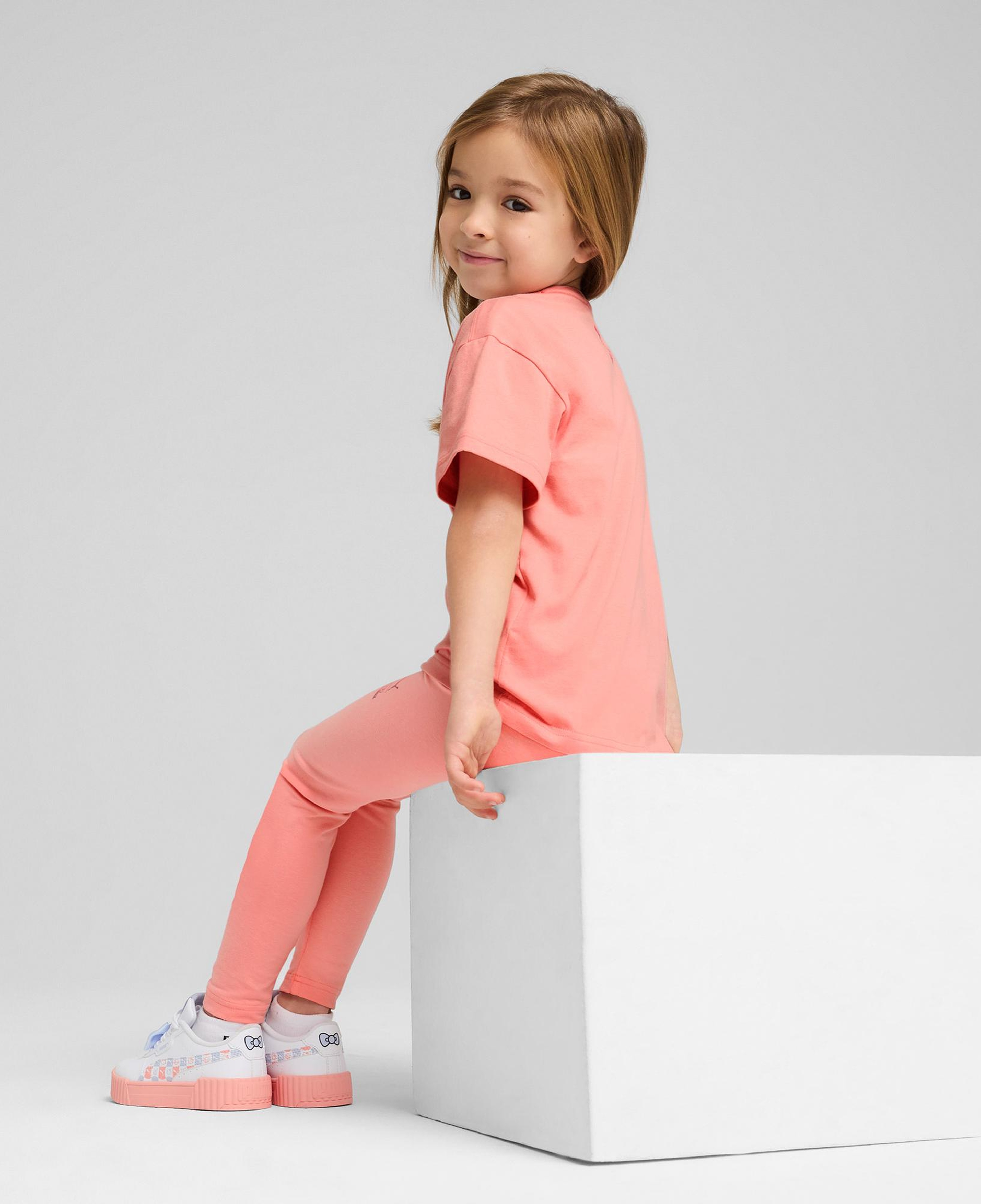 Puma X Hk&Fr Graphic Çocuk Pembe T-Shirt