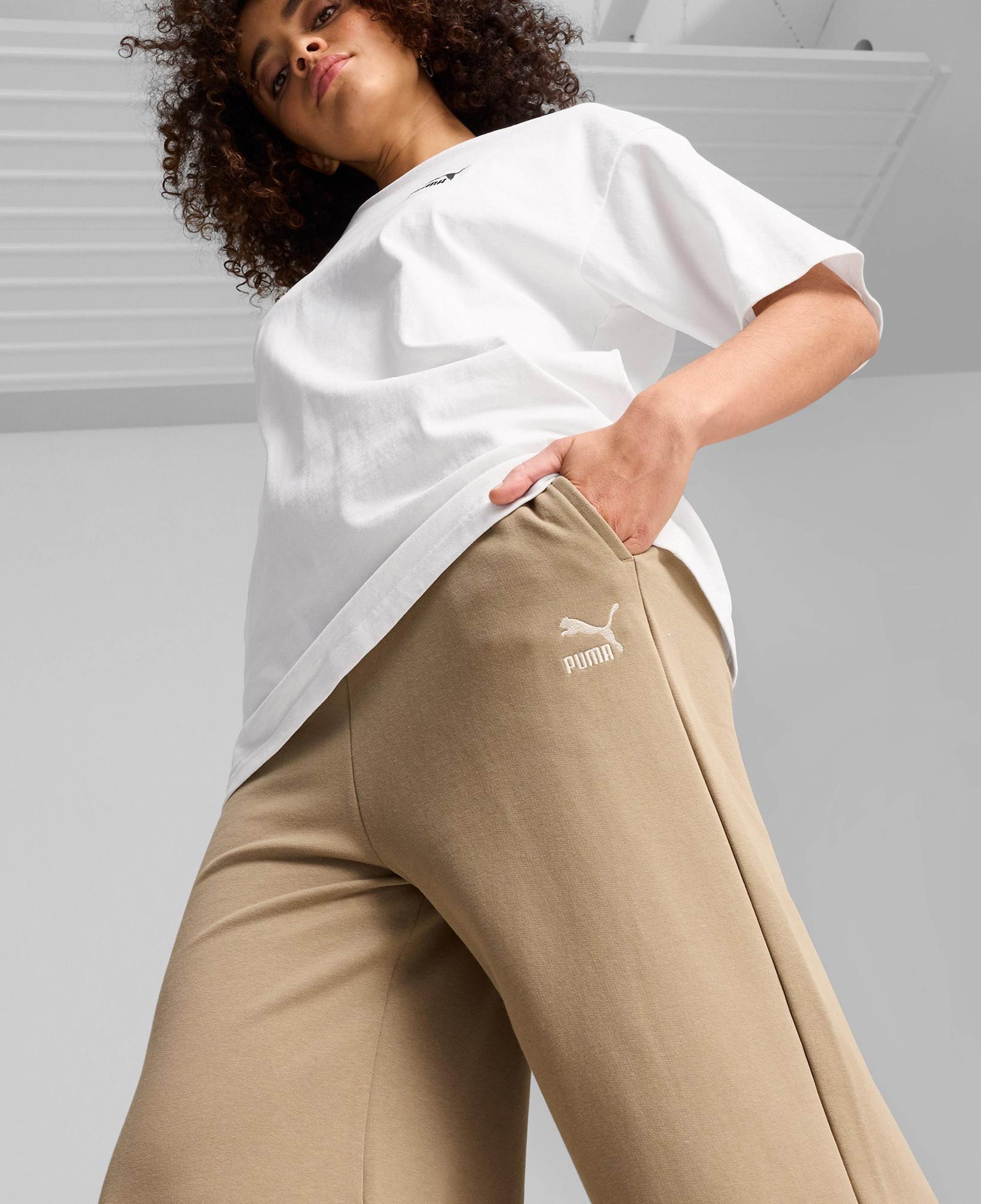 Puma Better Classics Kadın Haki Eşofman Altı