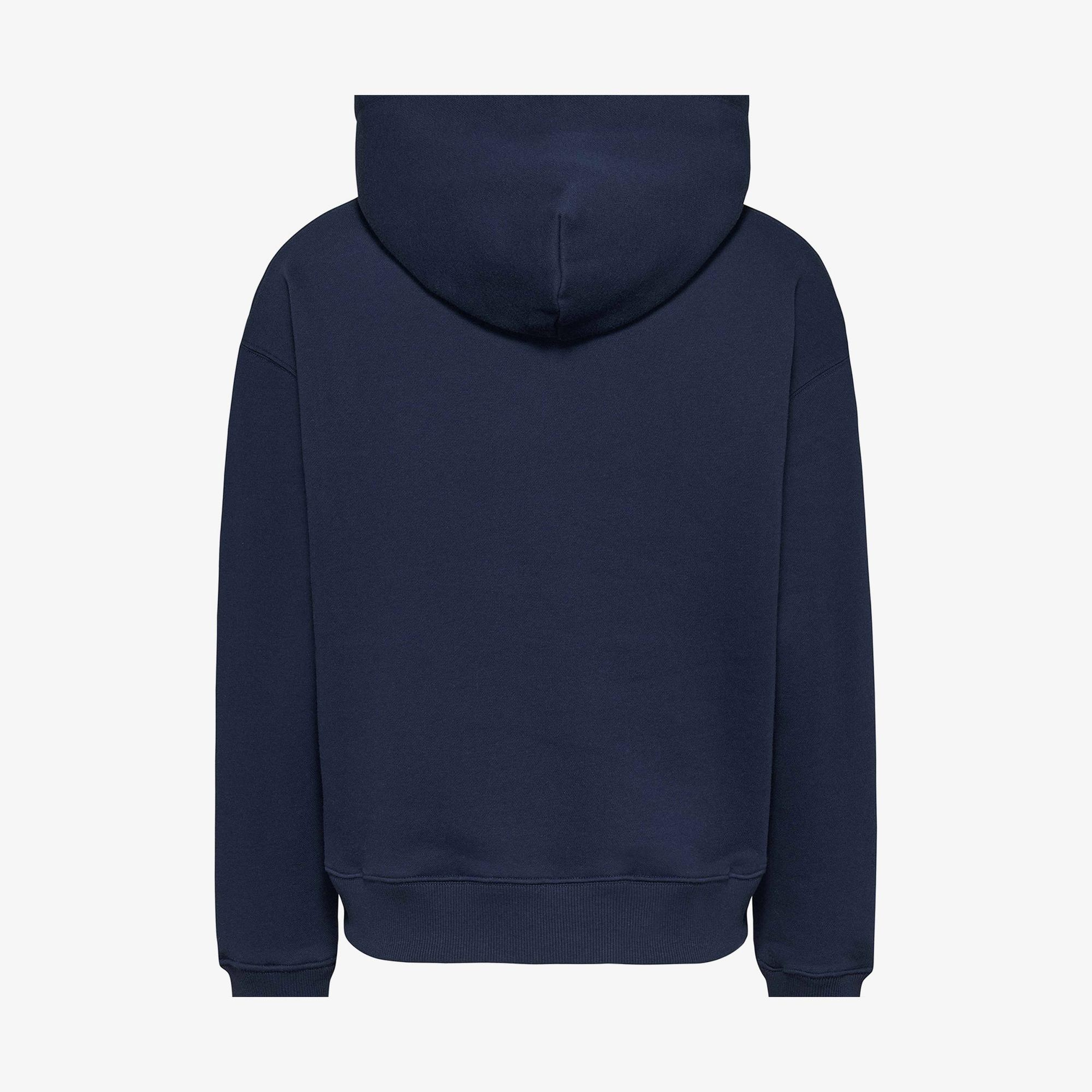Tommy Jeans Logo Drawcord Kadın Mavi Sweatshirt