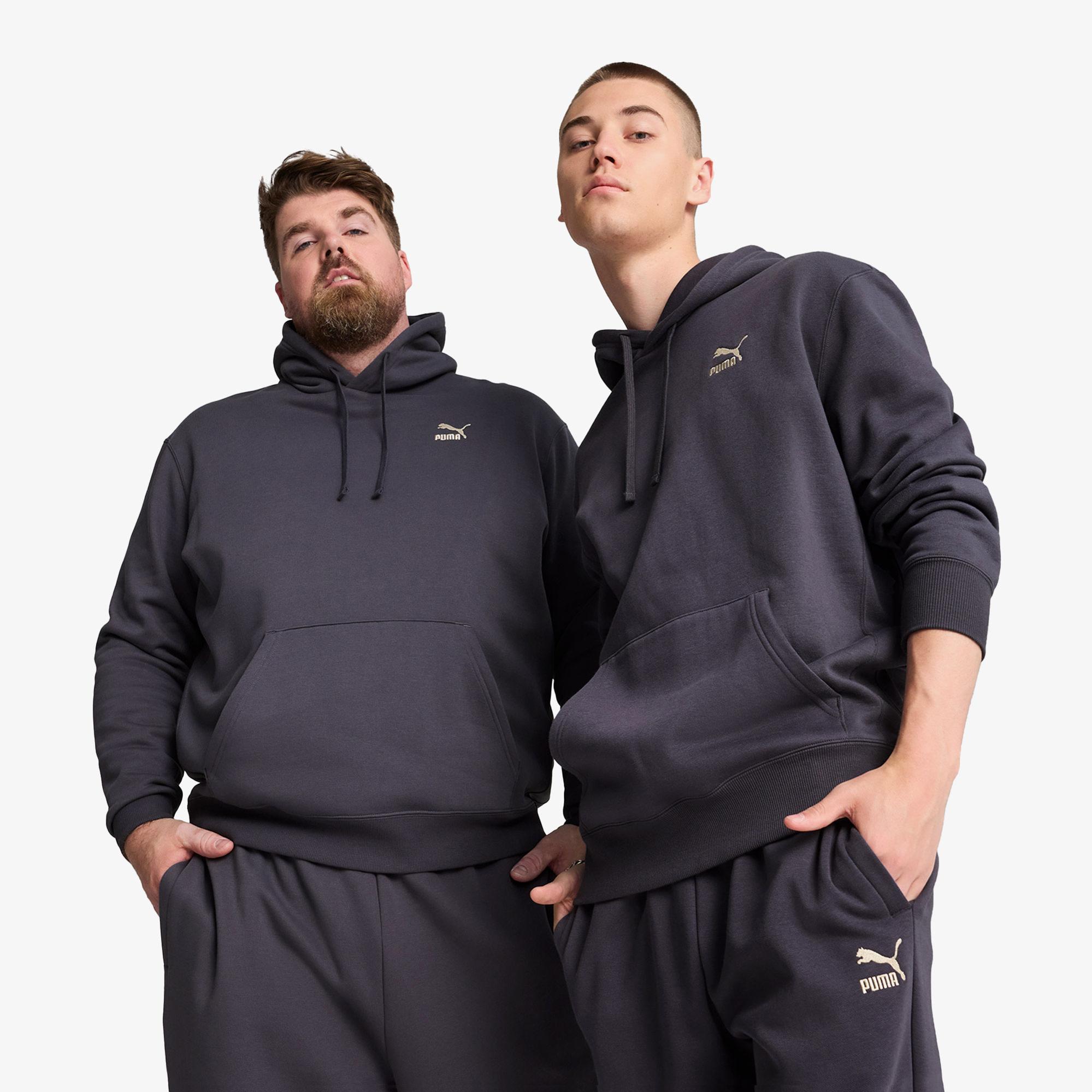 Puma Classics Hoodie Unisex Gri Hoodie