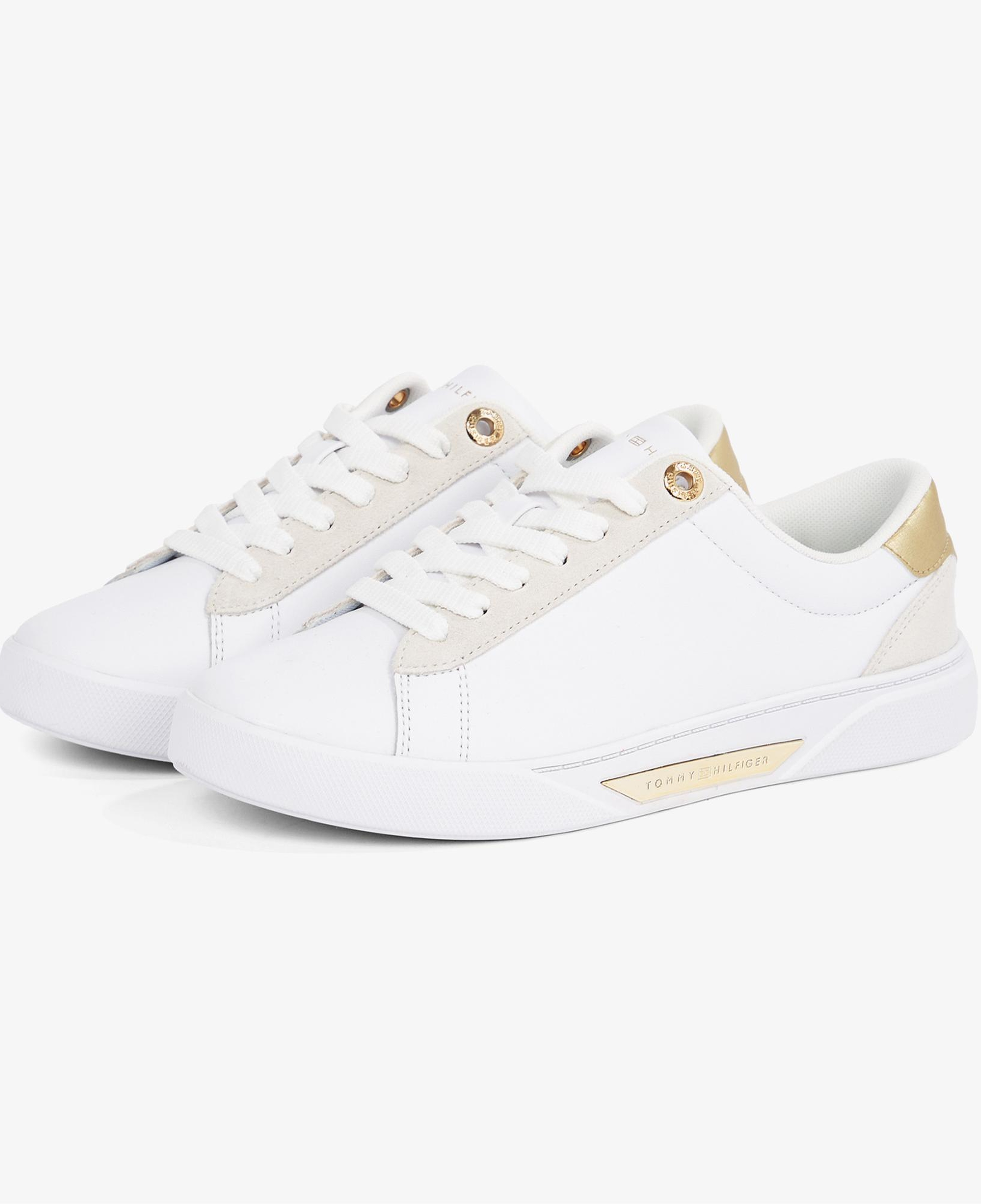 Tommy Hilfiger Chic Court Kadın Beyaz Spor Ayakkabı