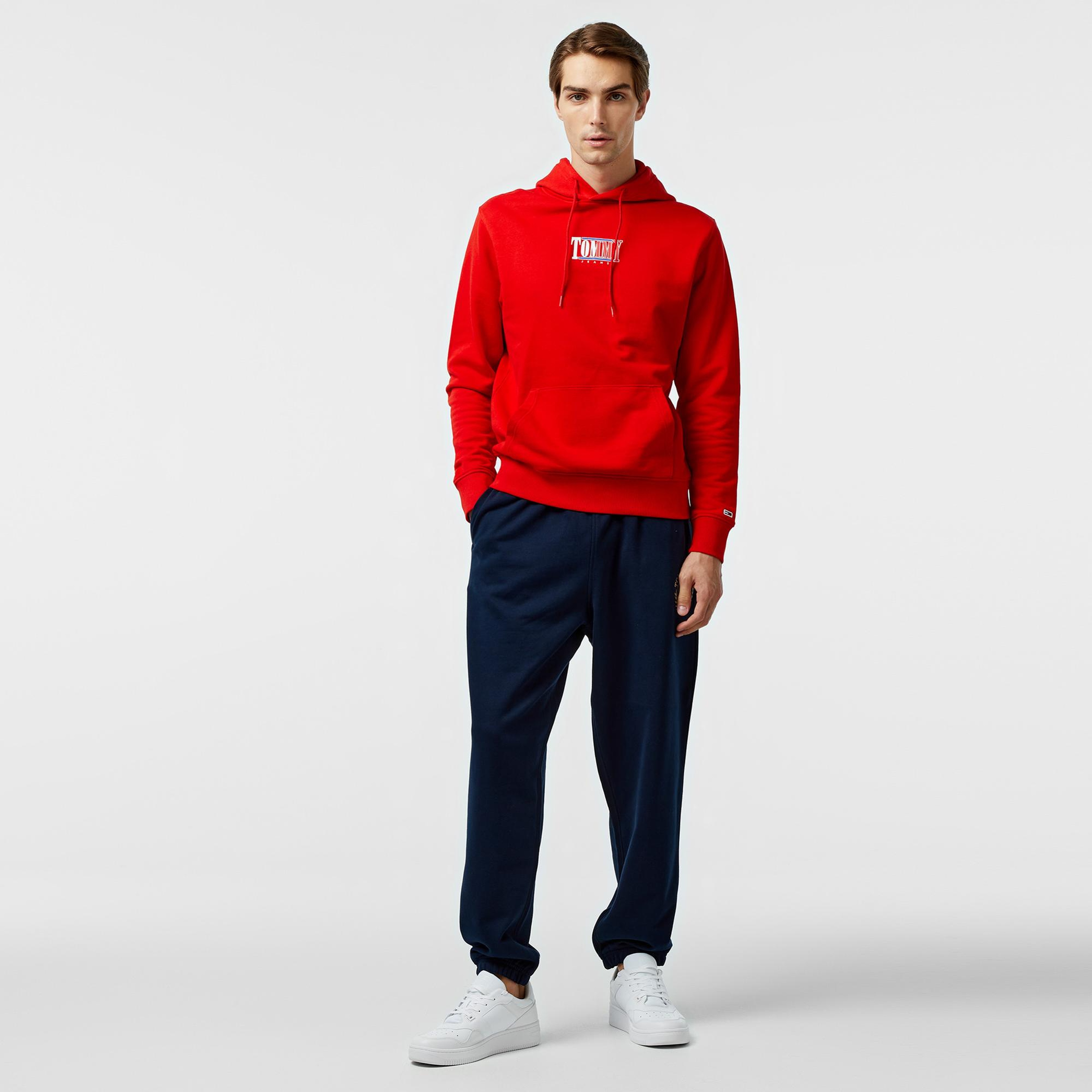 Tommy Jeans Rlx Prep Explorer Erkek Mavi Eşofman Altı