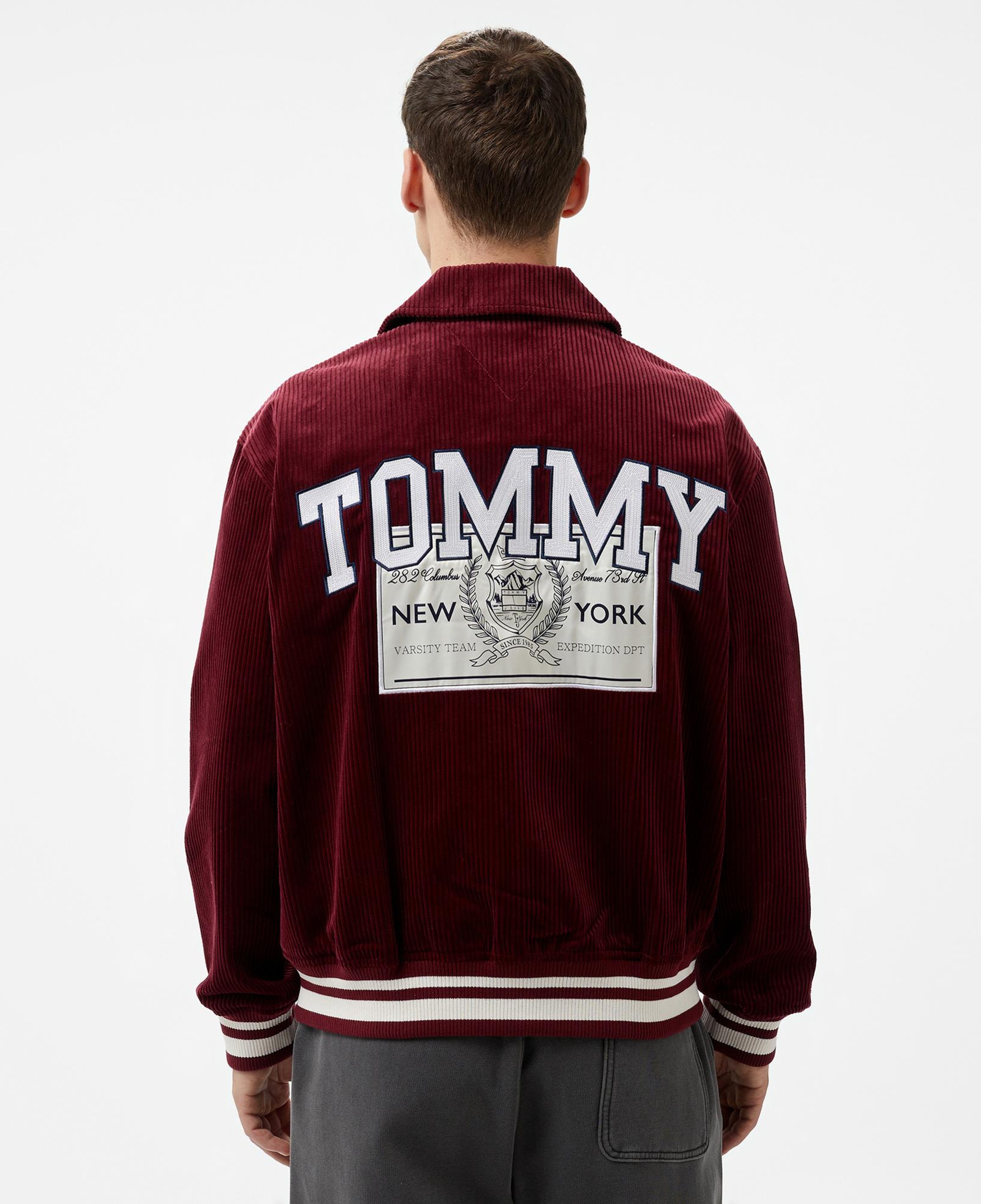 Tommy Jeans Tech Cord Bobby Erkek Mor Ceket