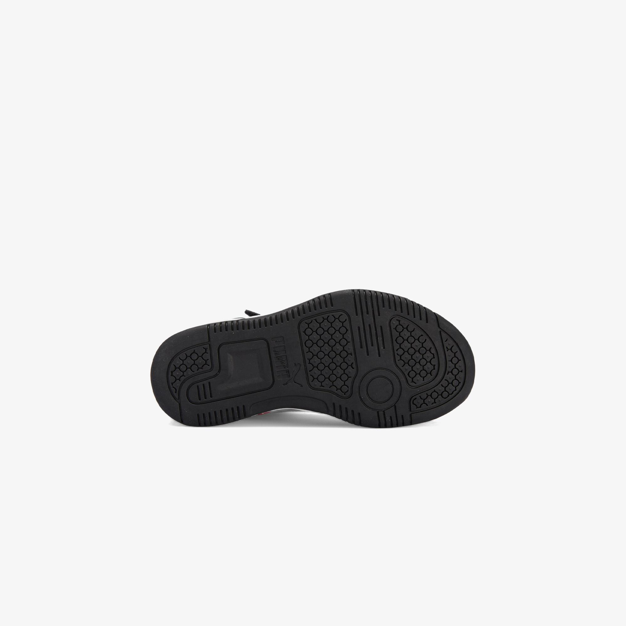 Puma Rebound V6 Mid Ac+ Ps Çocuk Siyah Spor Ayakkabı