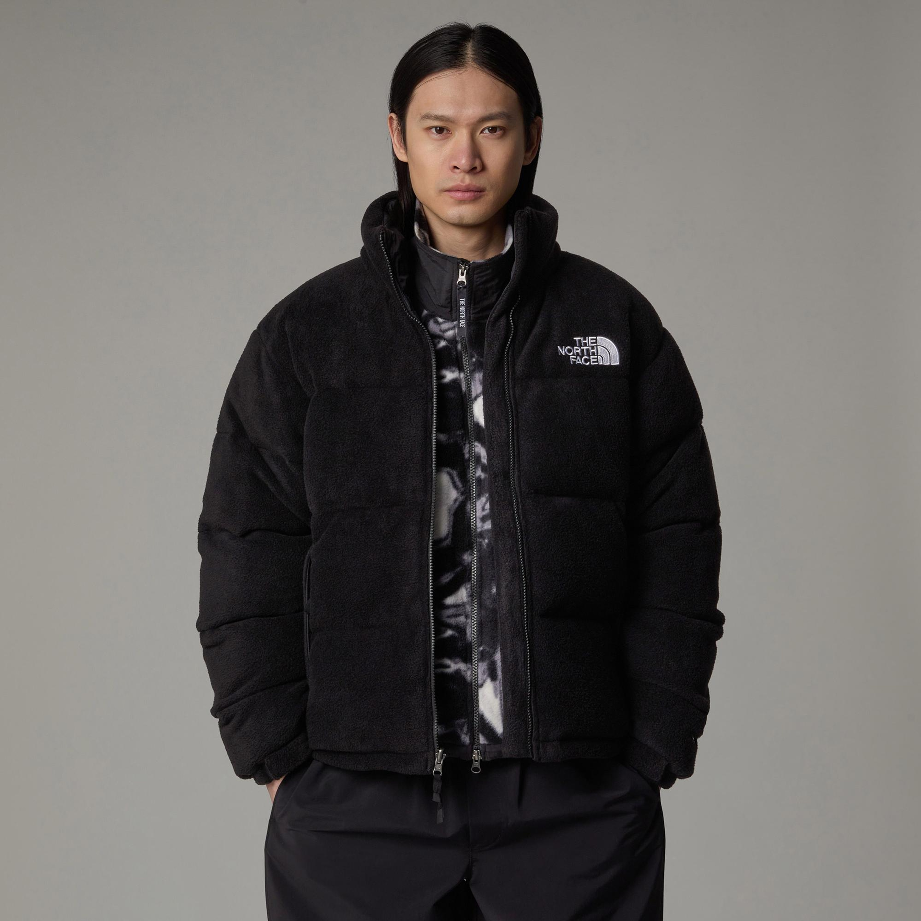 The North Face Erkek Polar Nuptse Siyah  Mont