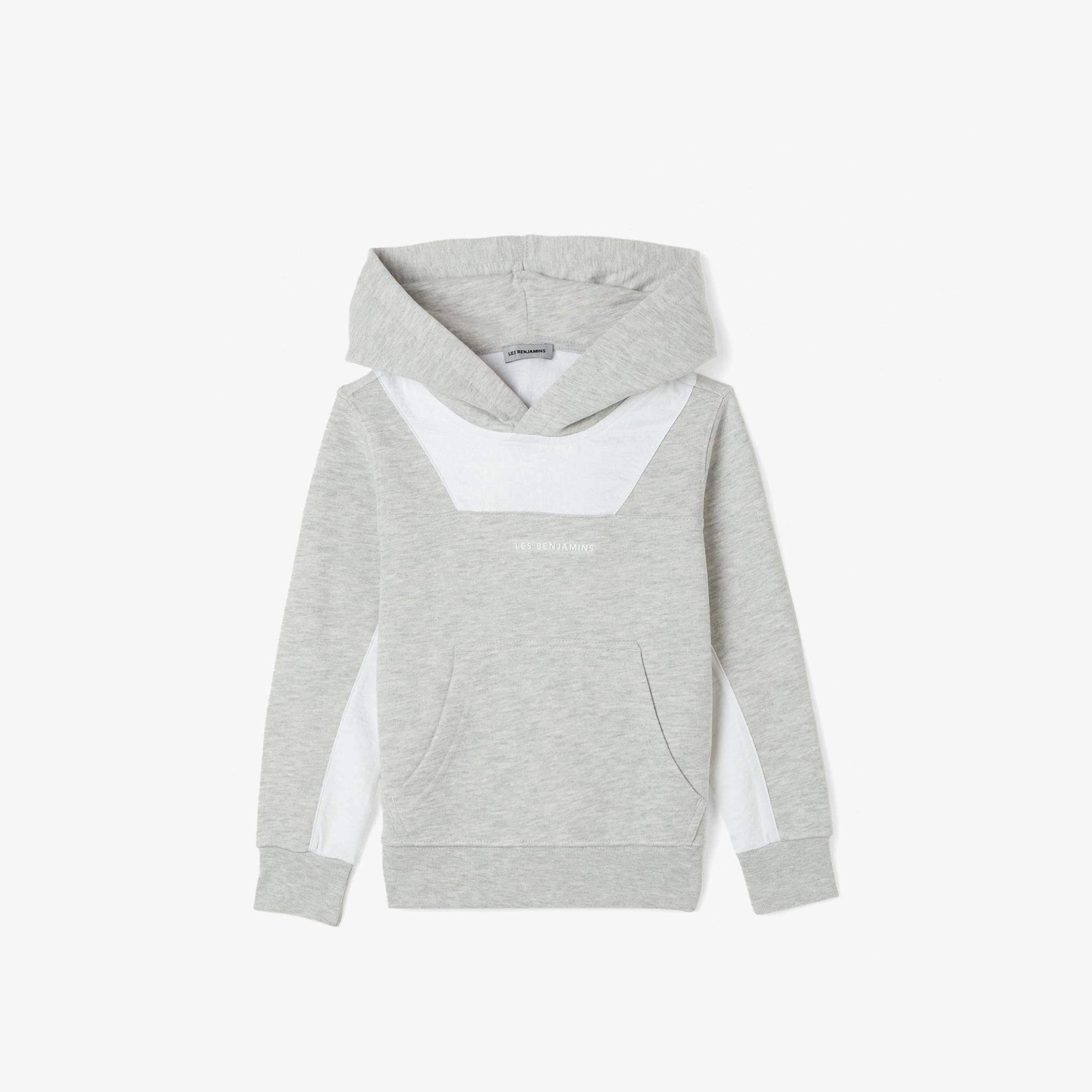 Les Benjamins 403 Çocuk Gri Hoodie