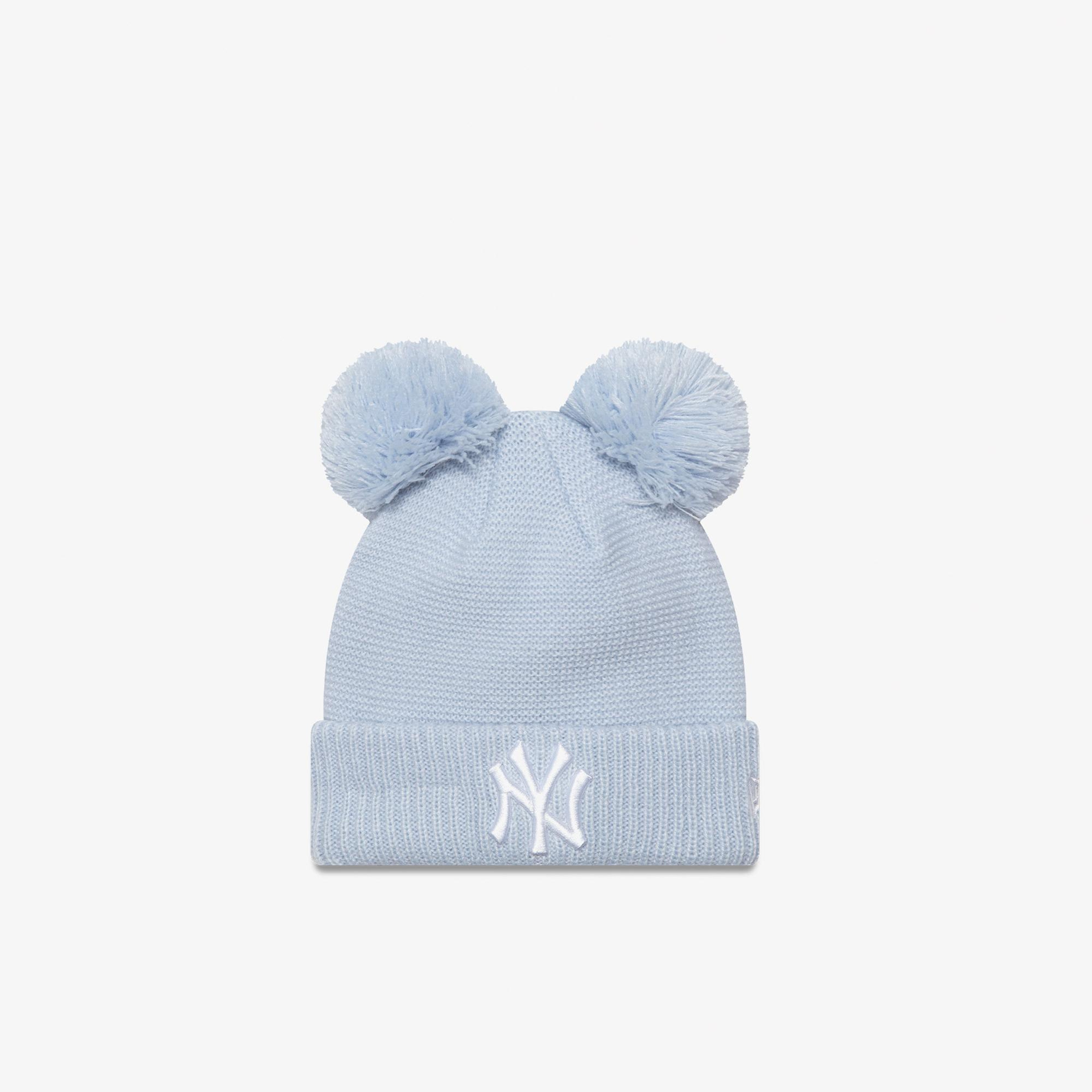 New Era Child Double Pom Neyyan Sfb Çocuk Mavi Bere