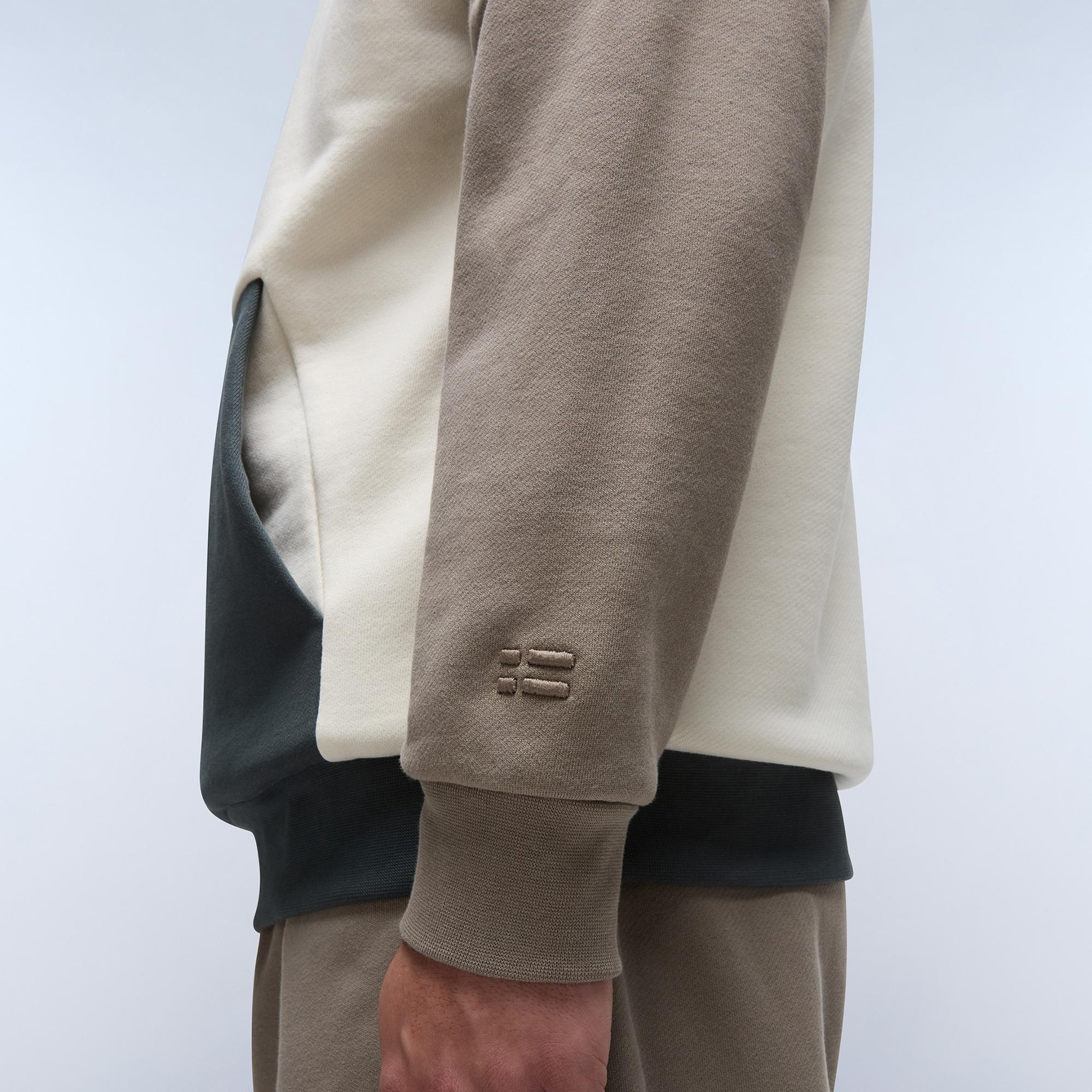 Napapijri B-Premium H Erkek Krem Sweatshirt