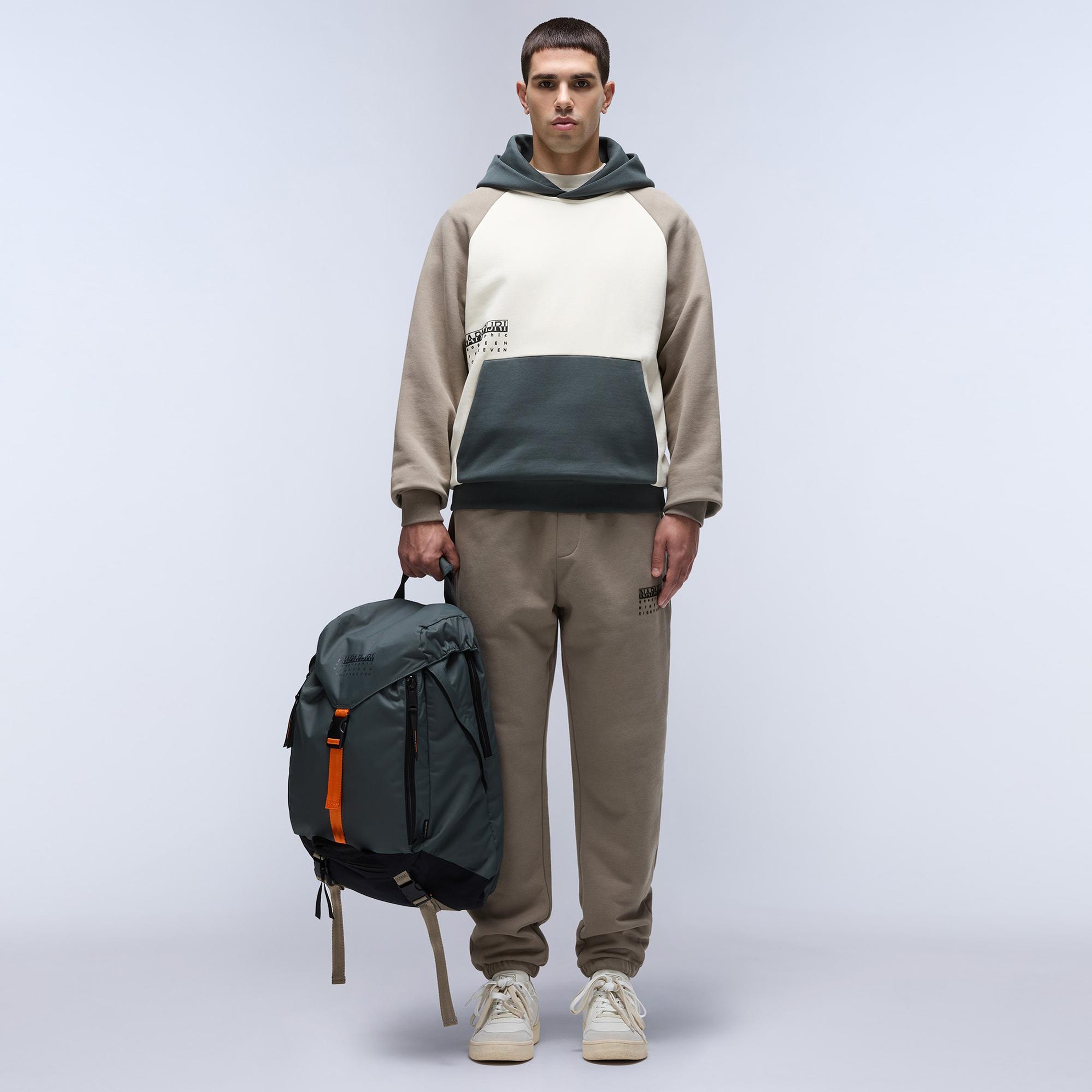 Napapijri B-Premium H Erkek Krem Sweatshirt