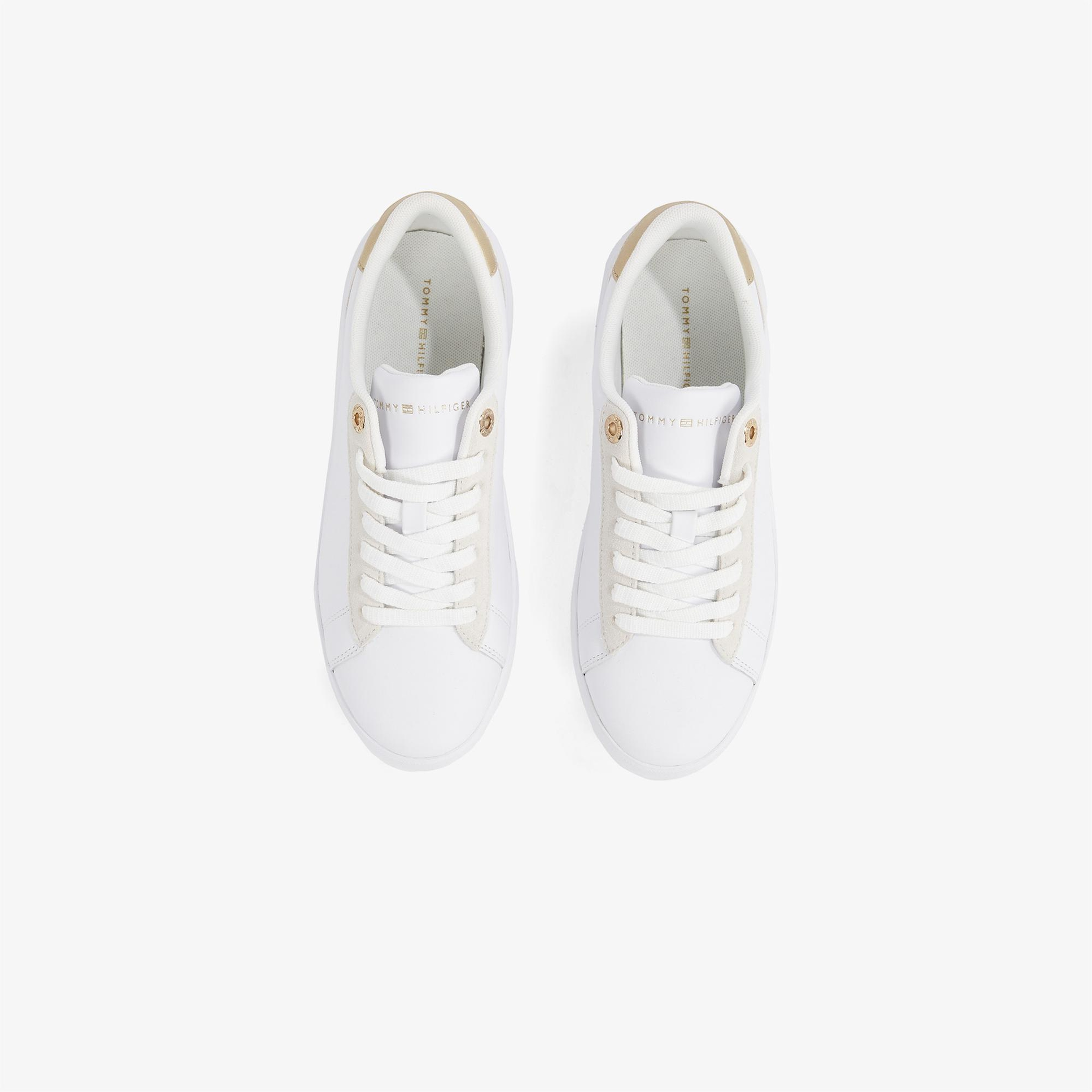 Tommy Hilfiger Chic Court Kadın Beyaz Spor Ayakkabı