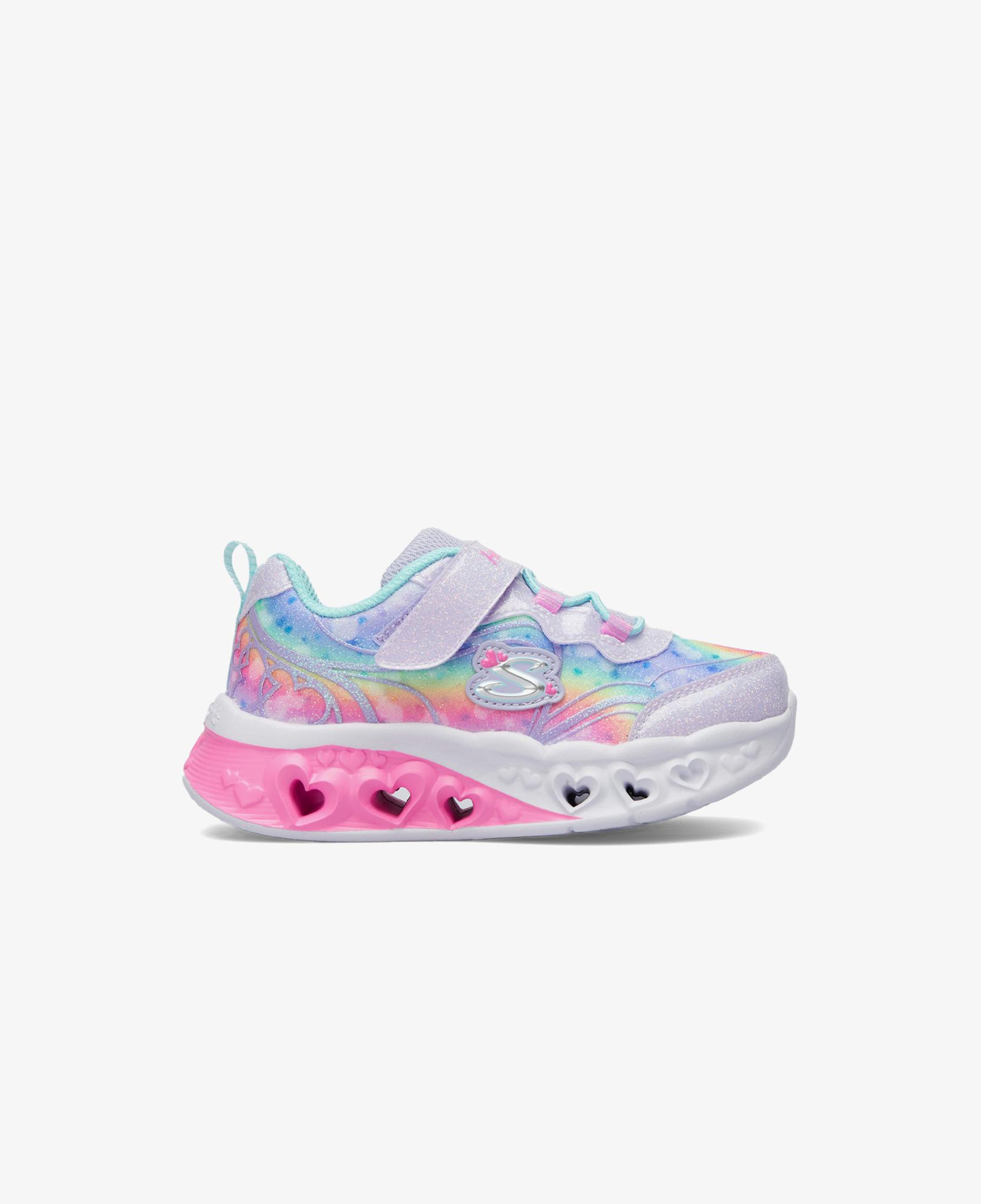 Skechers Flutter Heart Lights Bebek Işıklı Mor Spor Ayakkabı