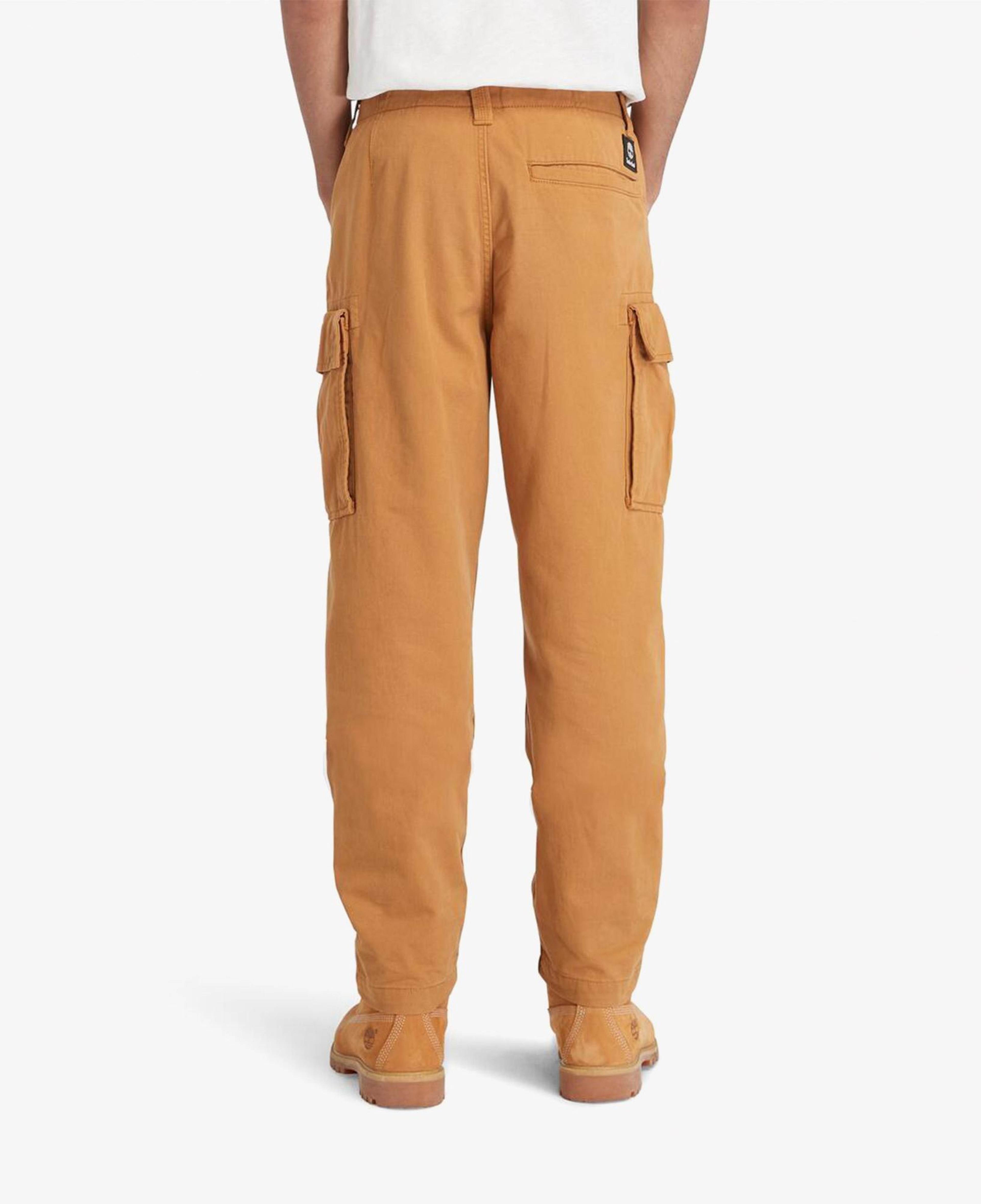 Timberland Erkek Fitilli Sarı Kargo Pantolon