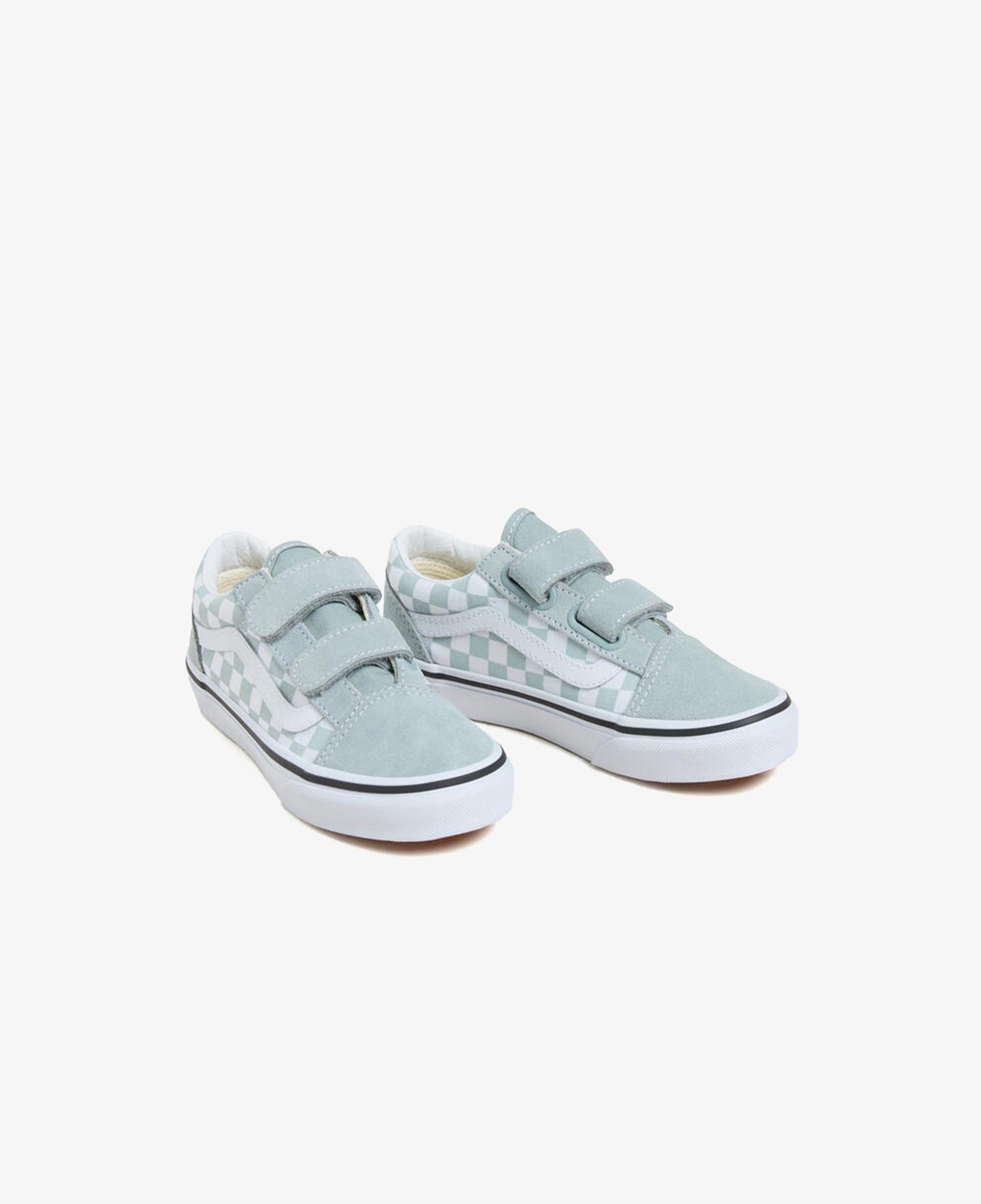 Vans Old Skool V Çocuk Gri Sneaker