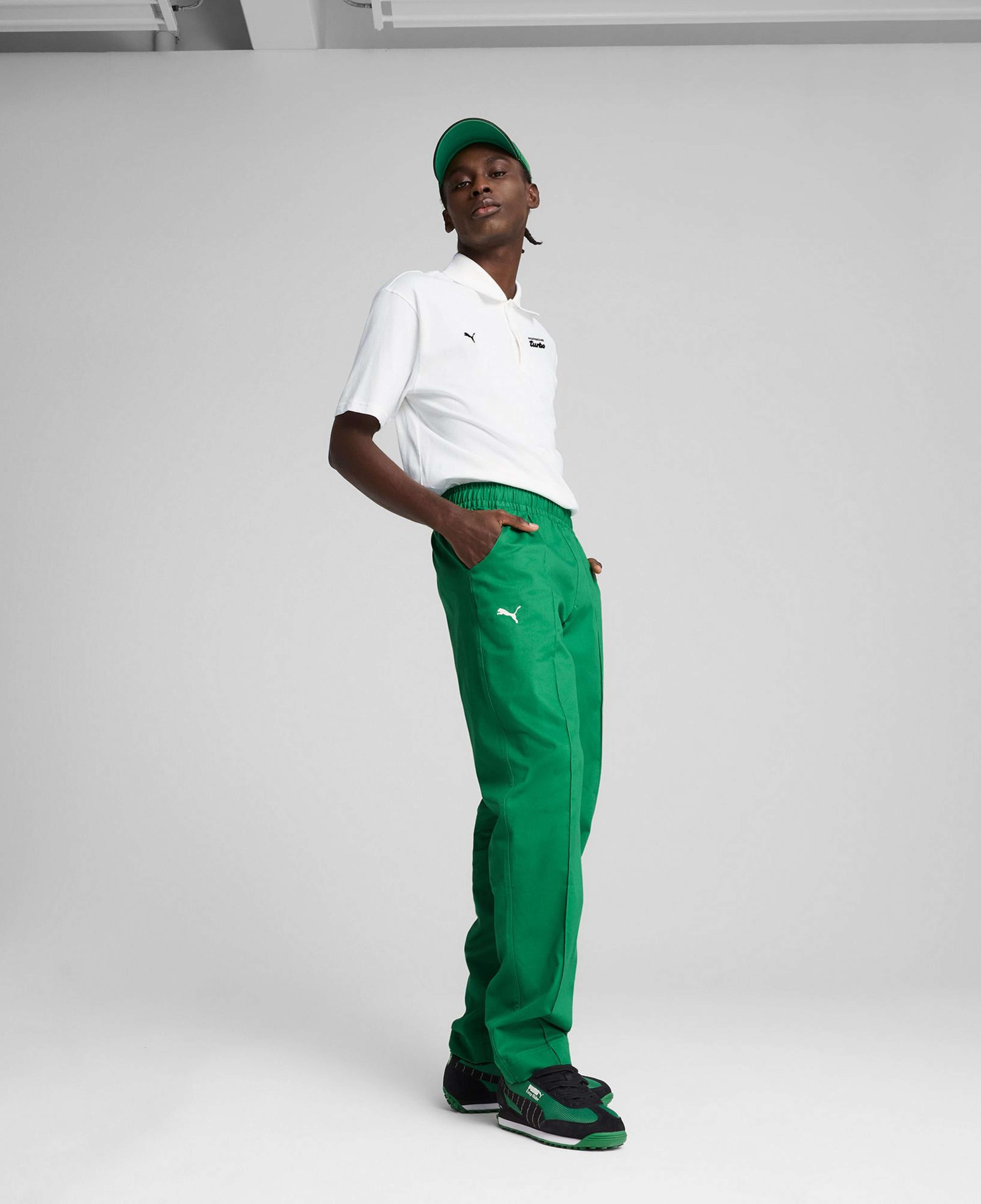 Puma Pl Lifestyle Erkek Yeşil Eşofman Altı