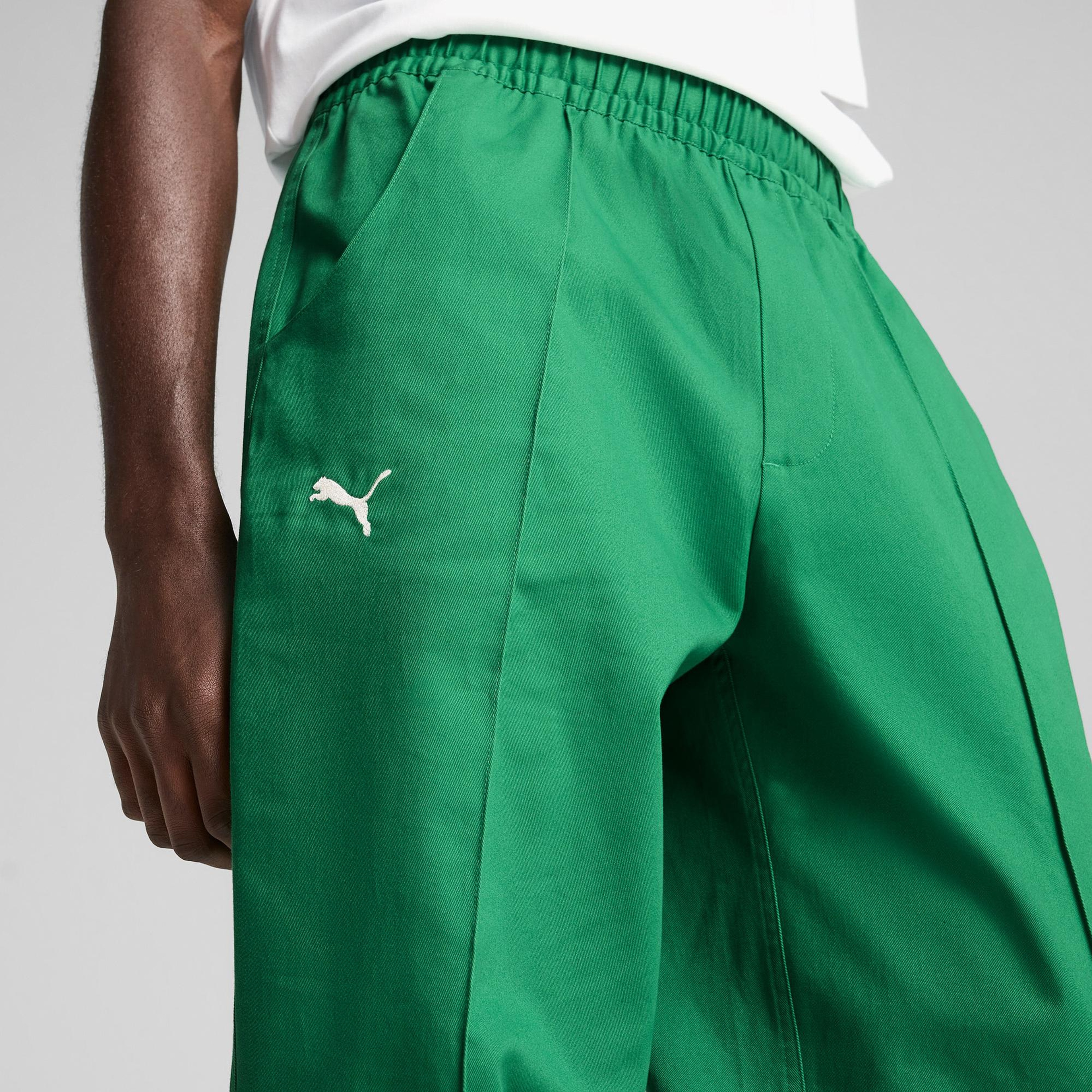 Puma Pl Lifestyle Erkek Yeşil Eşofman Altı