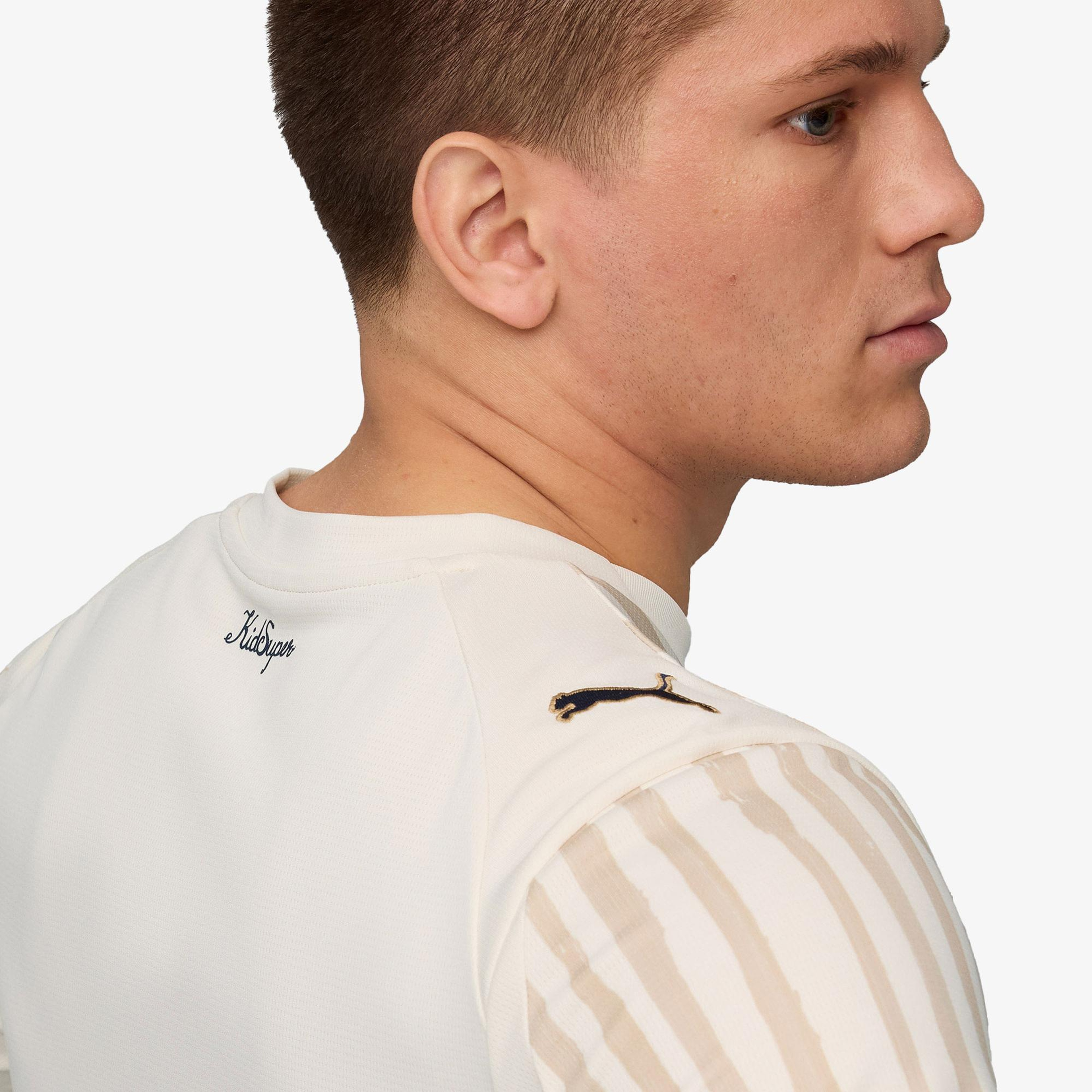 Puma Kidsuper Ahsfc Jersey Rep Erkek Krem Forma