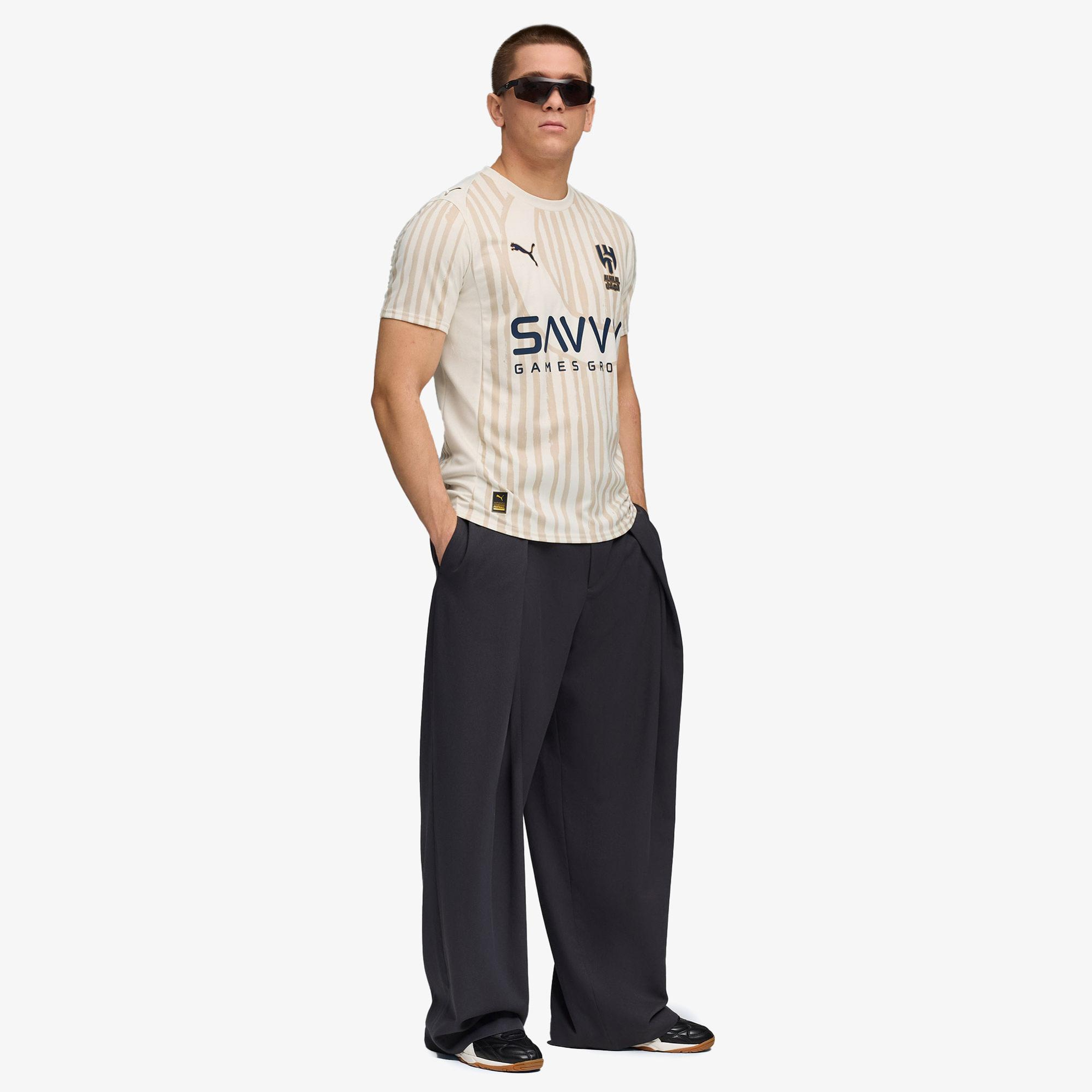 Puma Kidsuper Ahsfc Jersey Rep Erkek Krem Forma