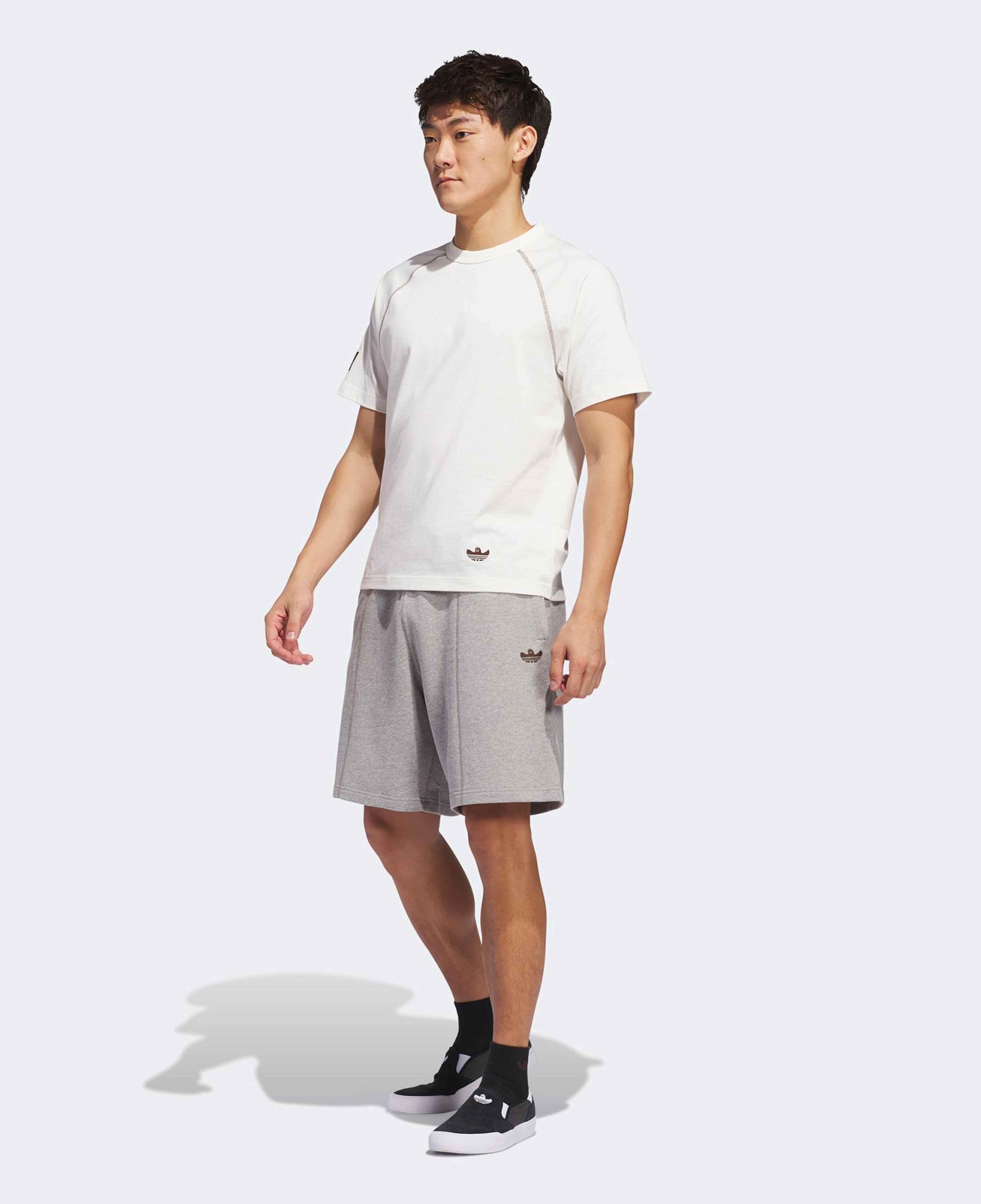 adidas Mark Gonzalez Erkek Gri Günlük Şort