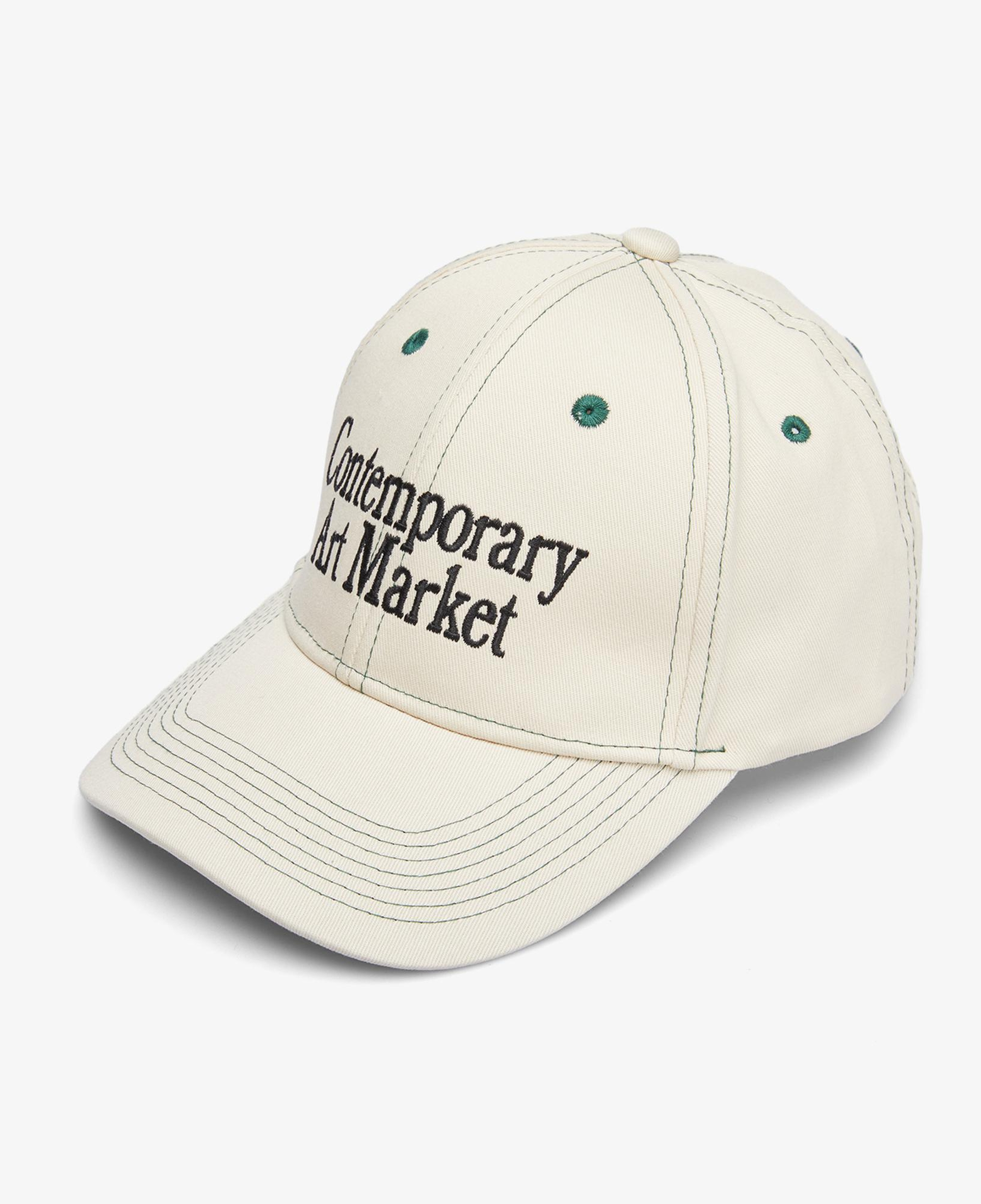 Market C.A.M. 6 Panel Hat Erkek Krem Şapka
