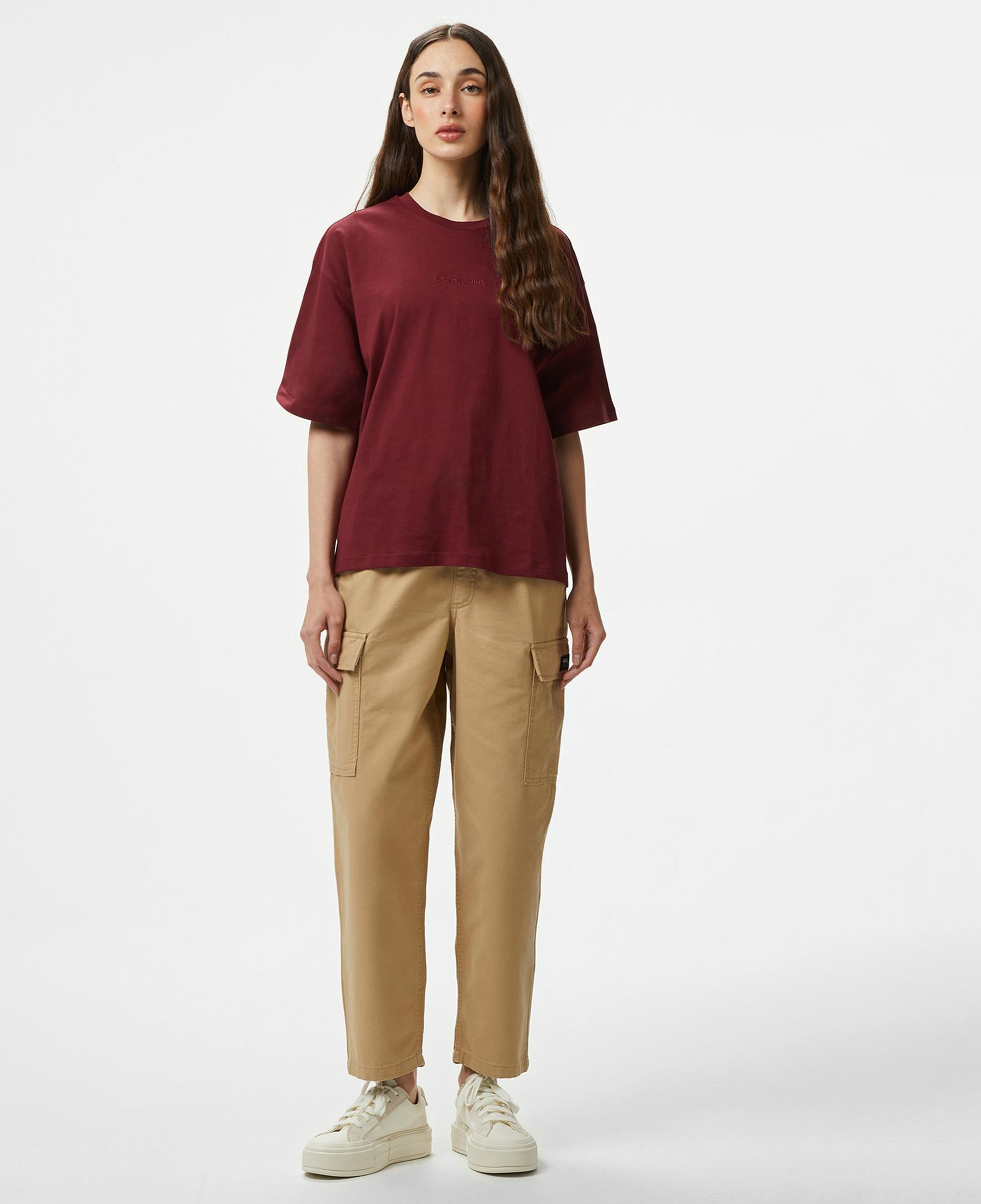 Vans By Range Cargo Baggy Tapered Çocuk Krem Pantolon