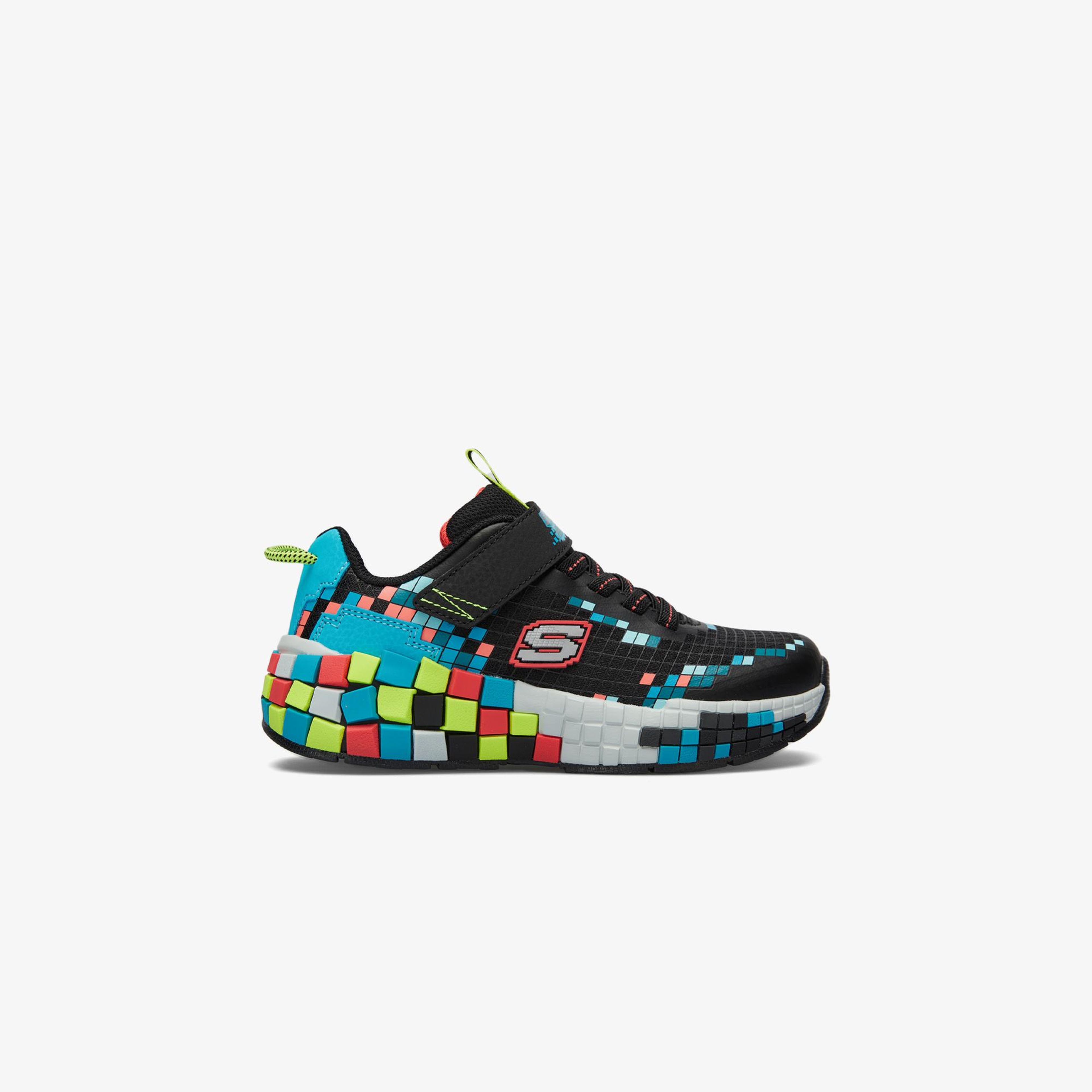 Skechers Mega-Craft Çocuk Siyah Spor Ayakkabı