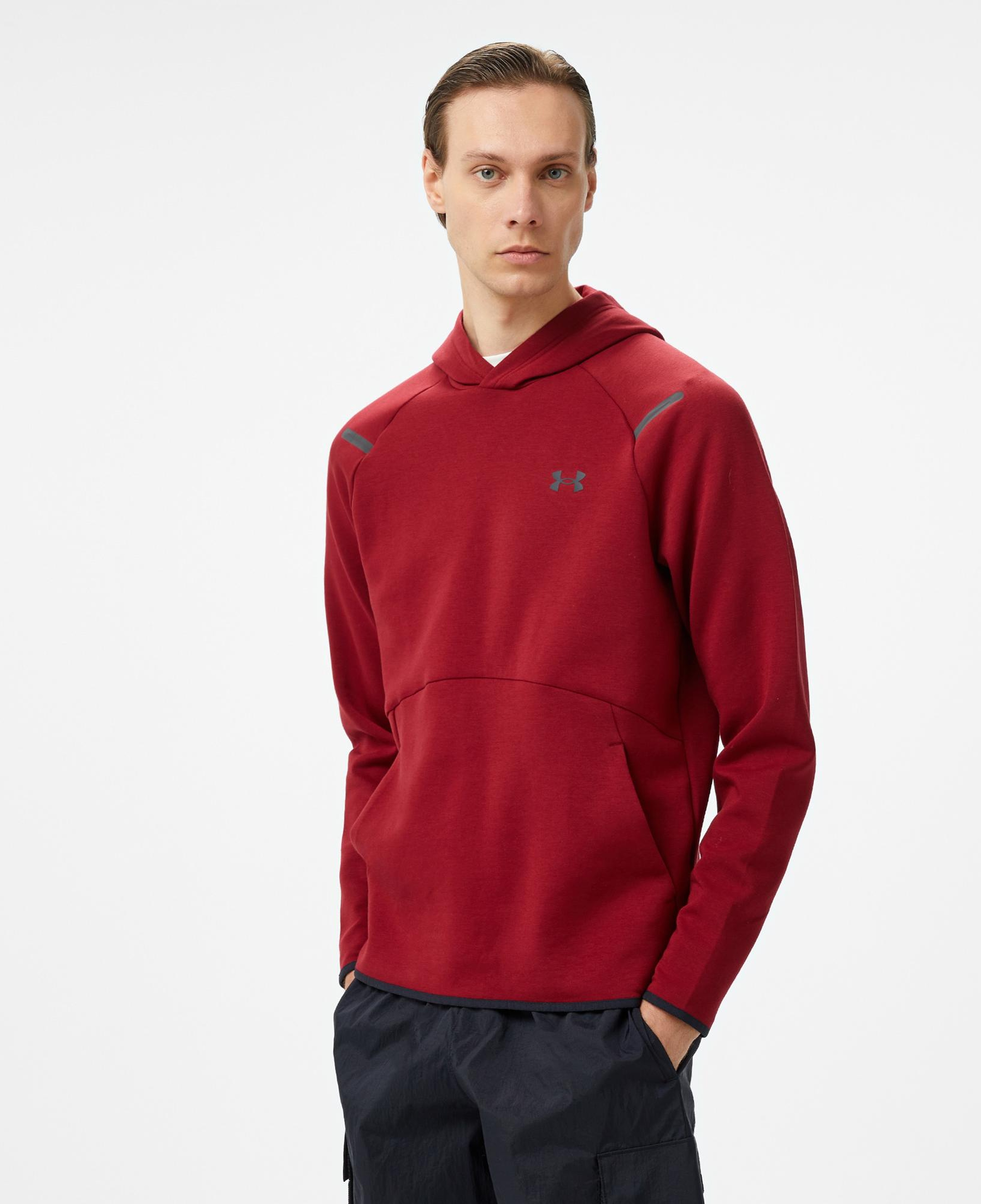 Under Armour Erkek Unstoppable Fleece Bordo Sweatshirt
