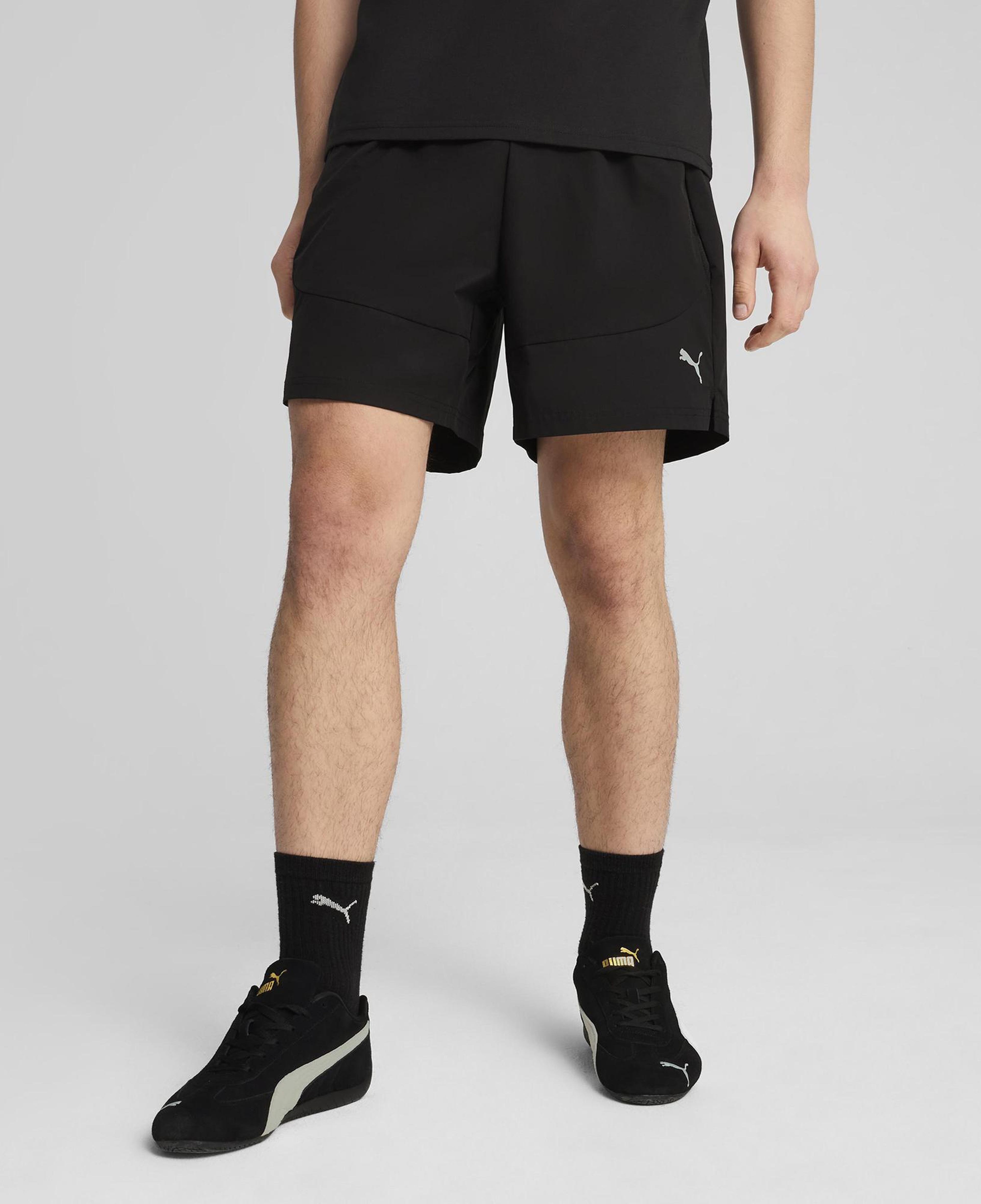 Puma Pumatech Relaxed Erkek Siyah Şort