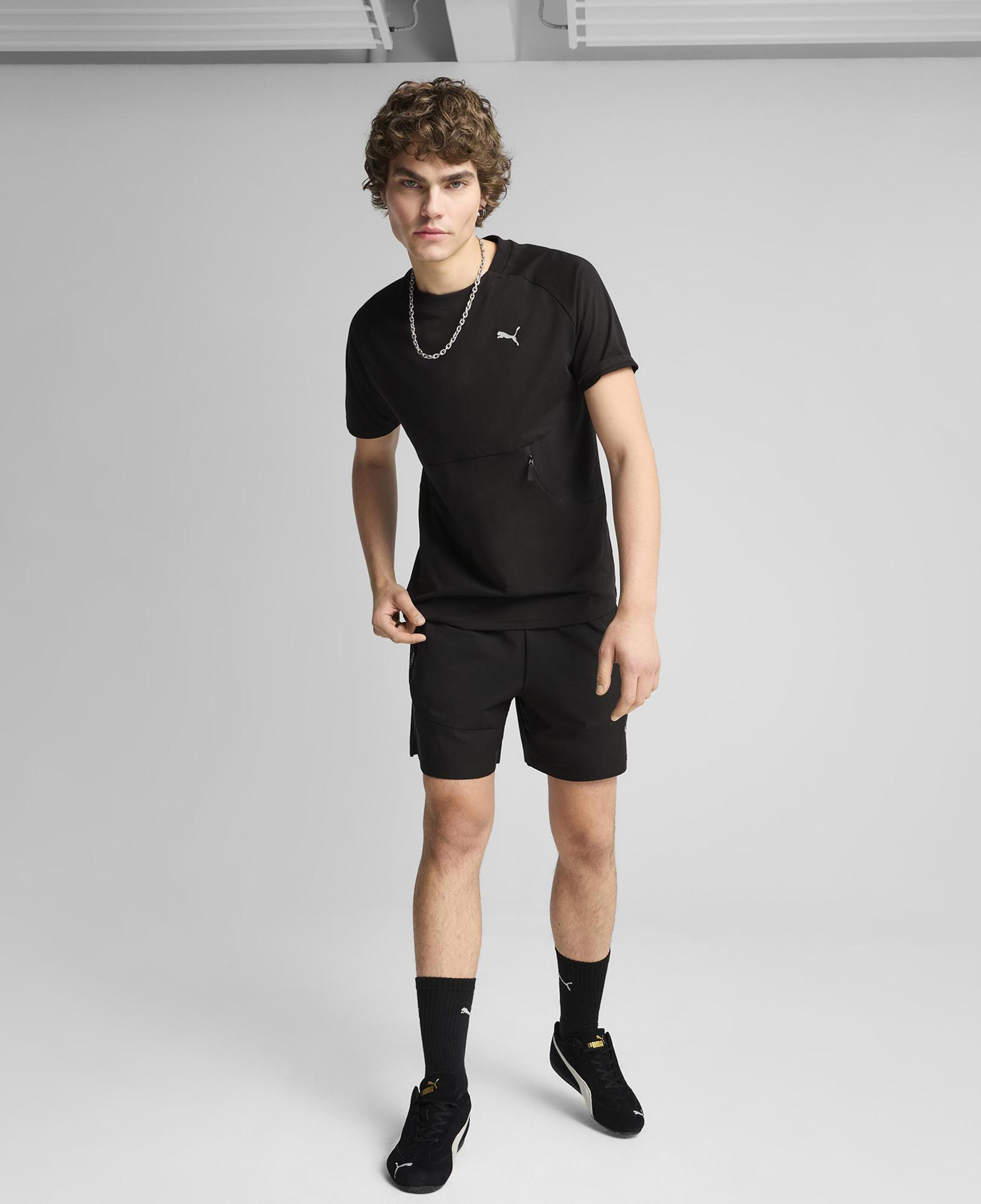 Puma Pumatech Relaxed Erkek Siyah Şort