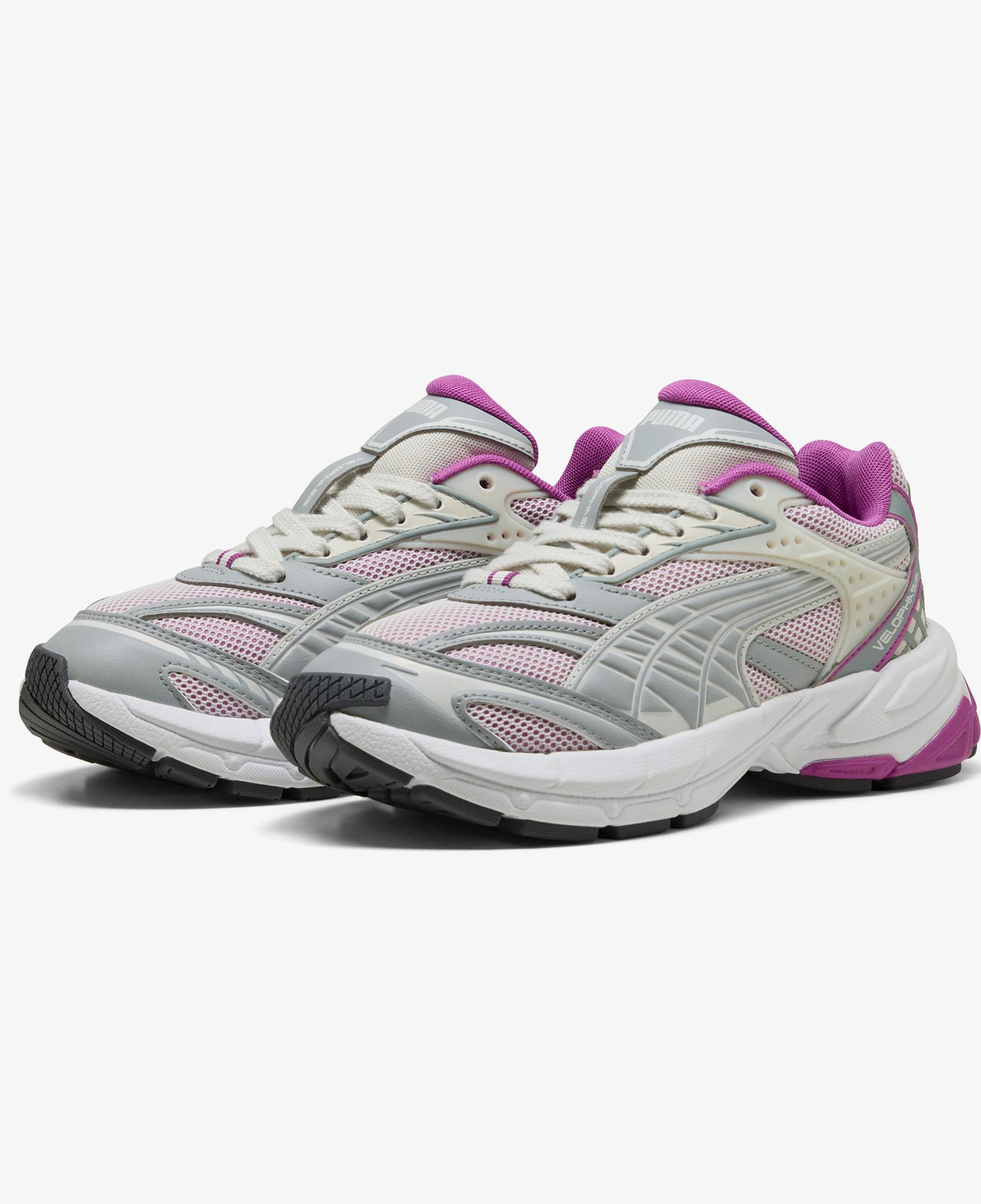 Puma Velophasis 2Tones Kadın Gri Spor Ayakkabı