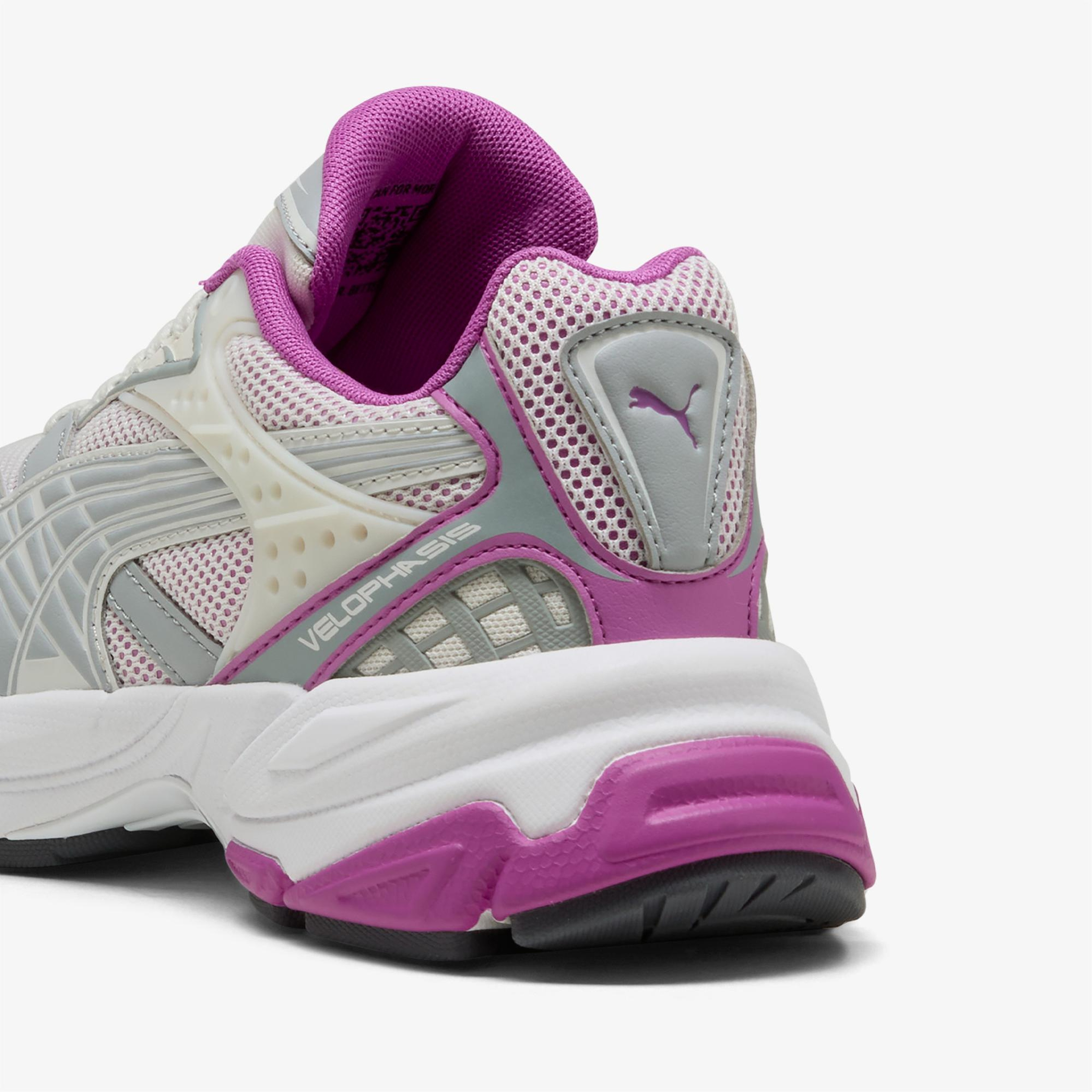 Puma Velophasis 2Tones Kadın Gri Spor Ayakkabı