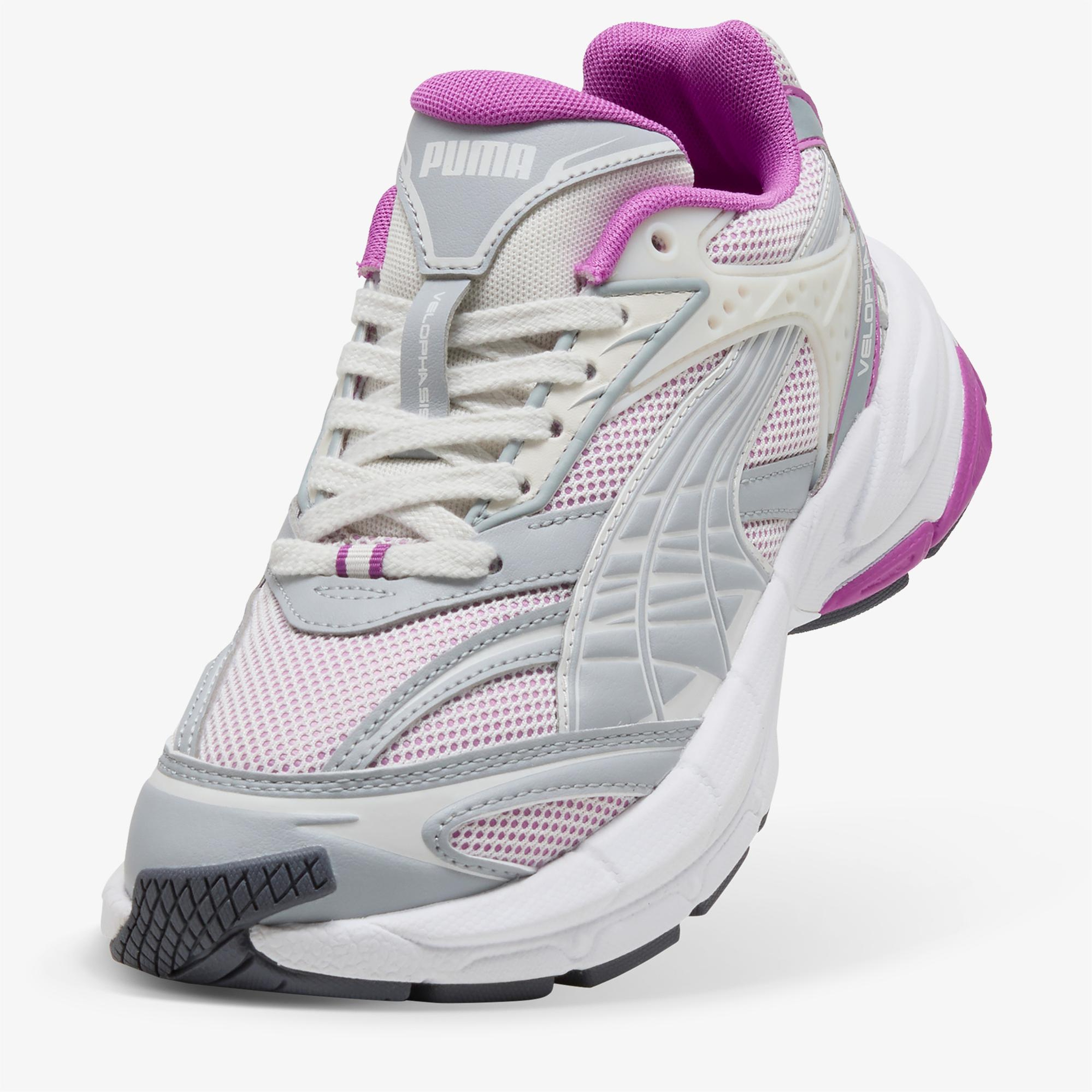 Puma Velophasis 2Tones Kadın Gri Spor Ayakkabı