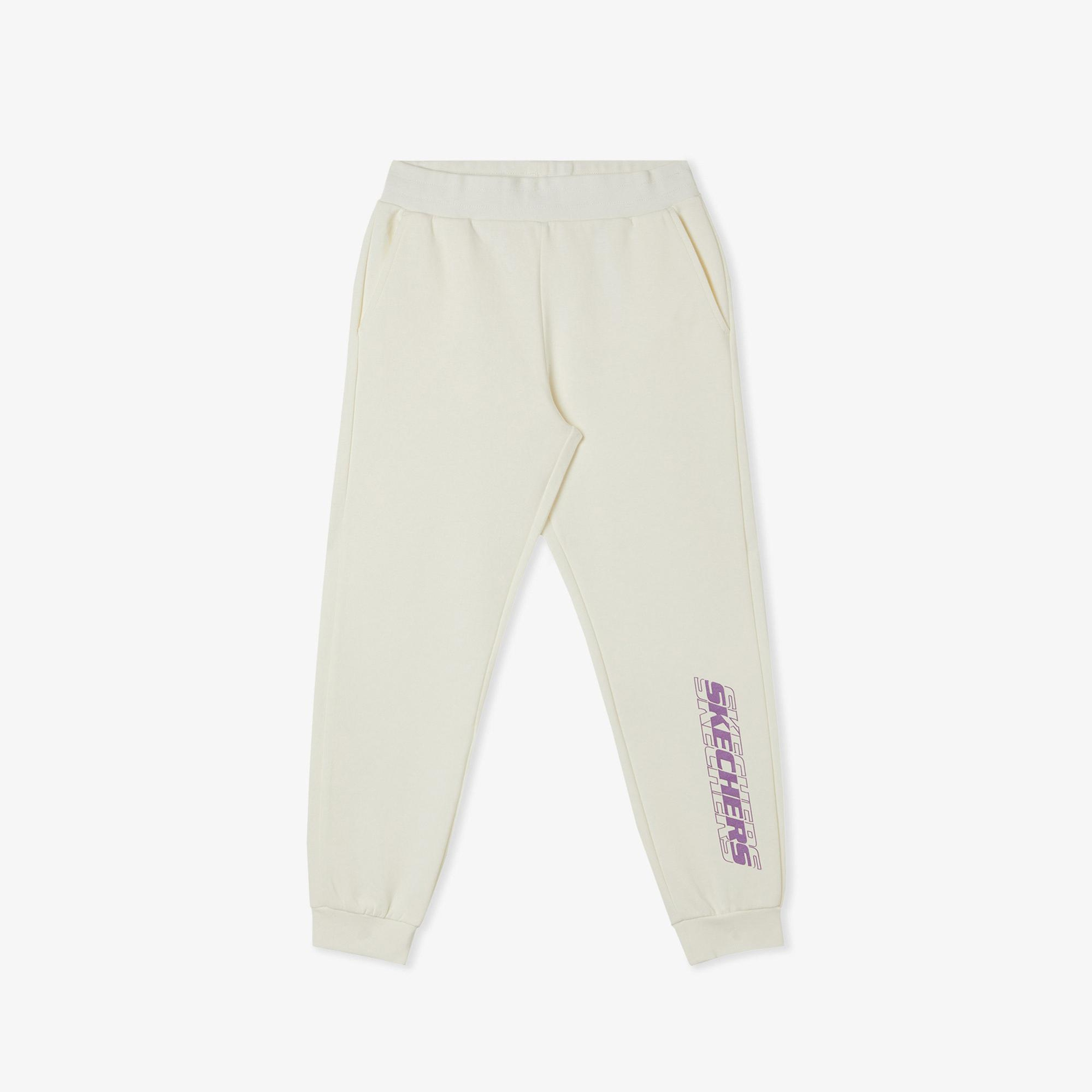 Skechers G 2Xi-Lock Jogger Çocuk Beyaz Eşofman Altı