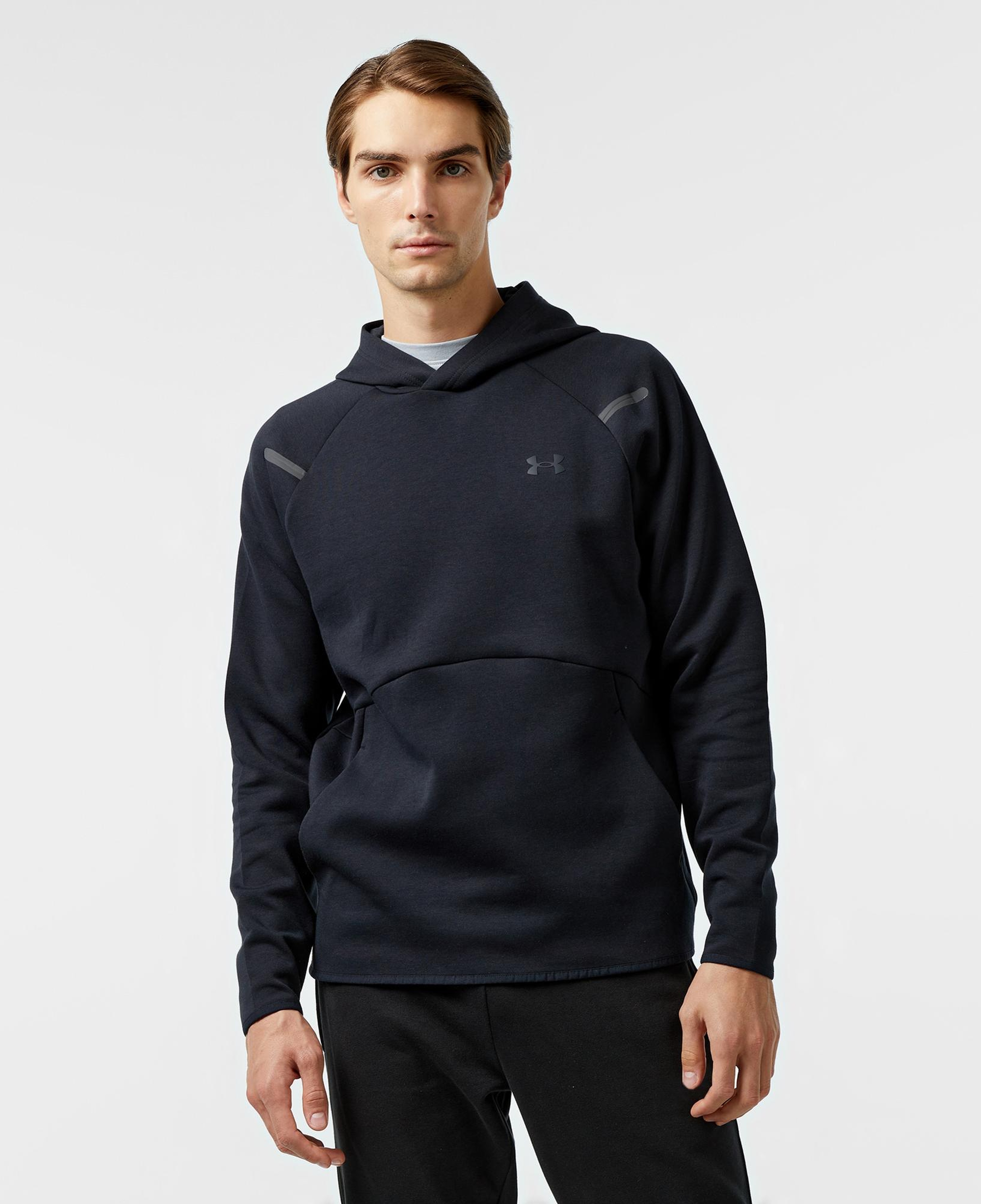 Under Armour Unstoppable Fleece Hd Eu Erkek Siyah Sweatshirt