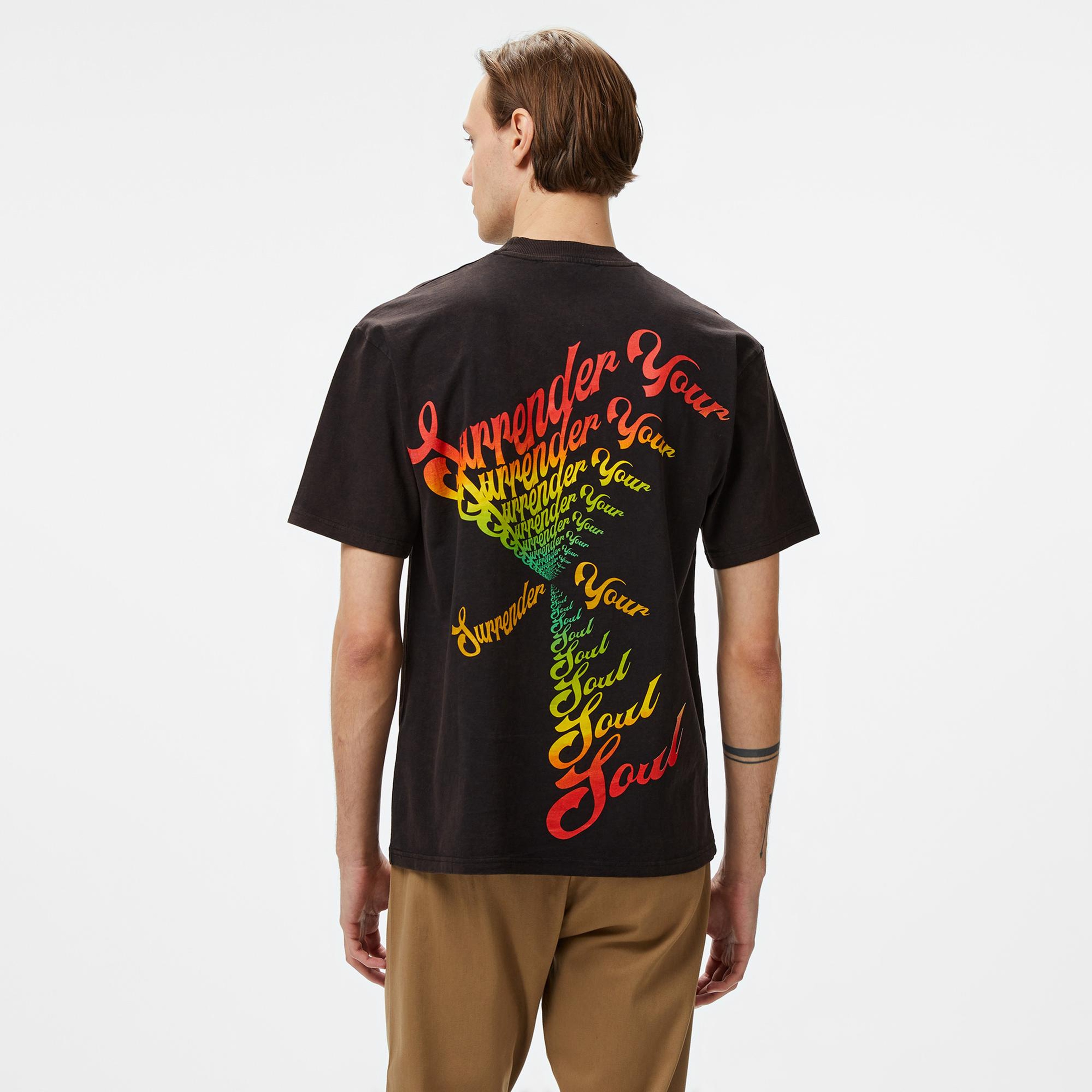 Story Of Angels Soa Surrender Your Soul  Erkek Siyah T-Shirt