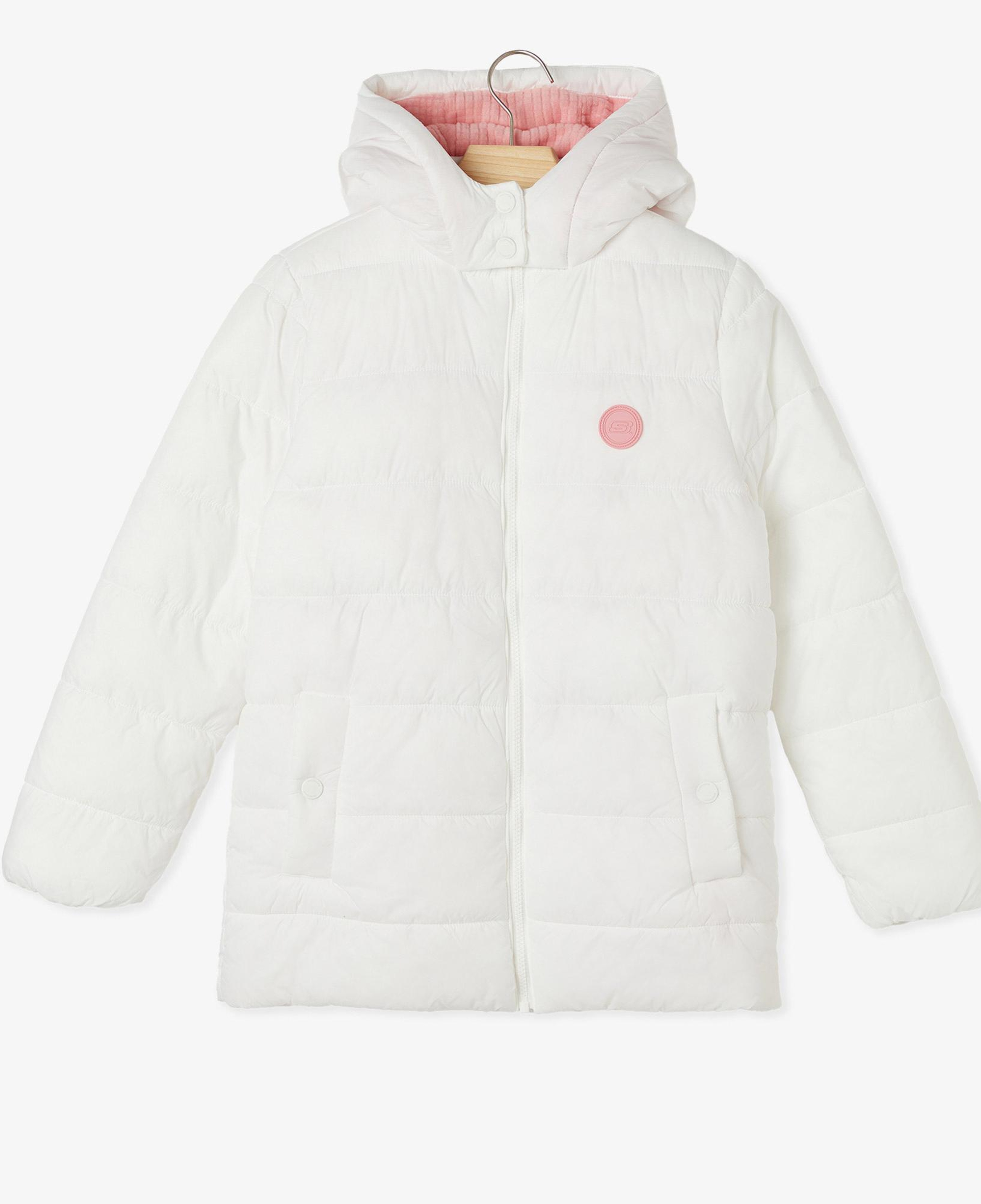 Skechers G Outerwear Padded Çocuk Beyaz Ceket