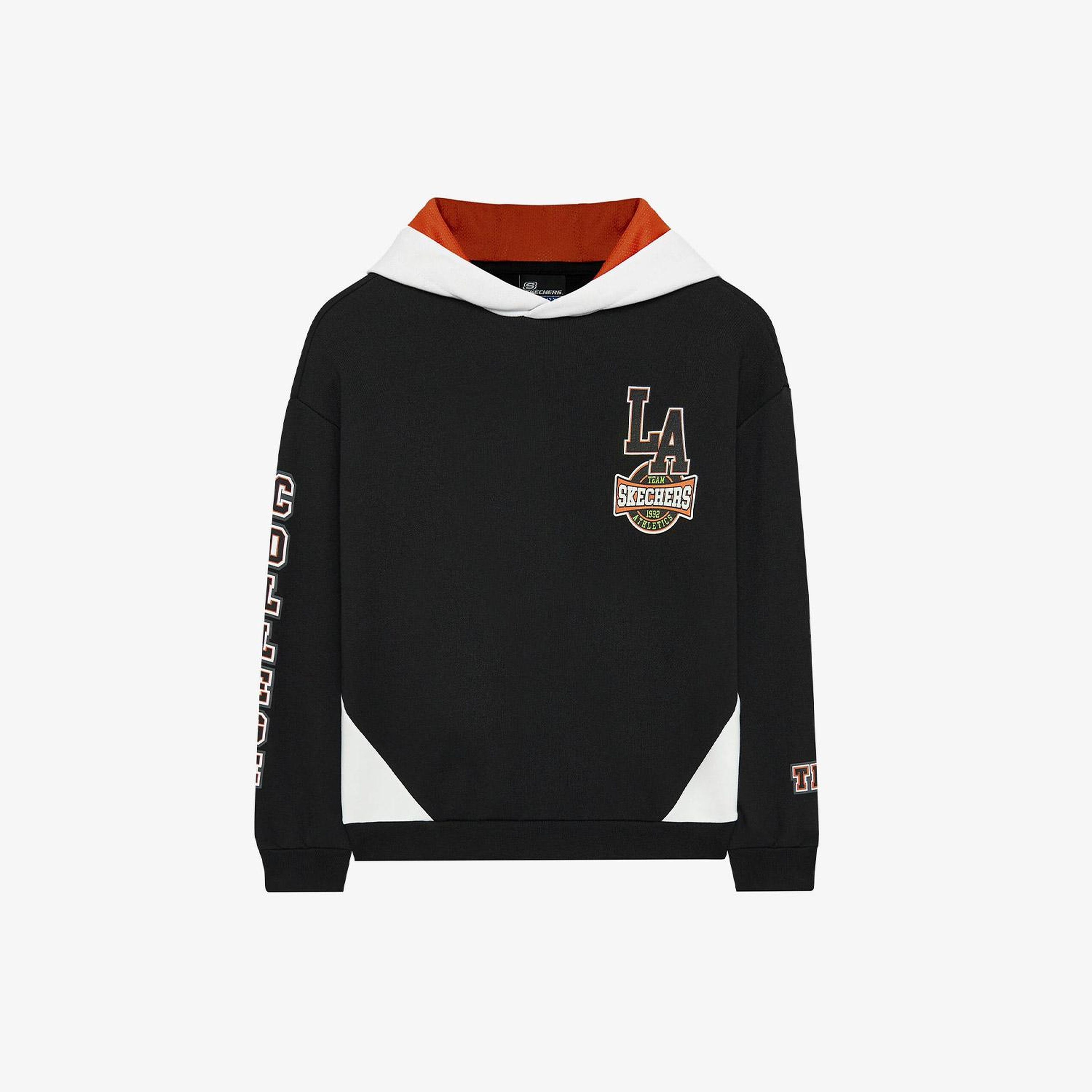 Skechers B Lw Fleece Çocuk Siyah Hoodie