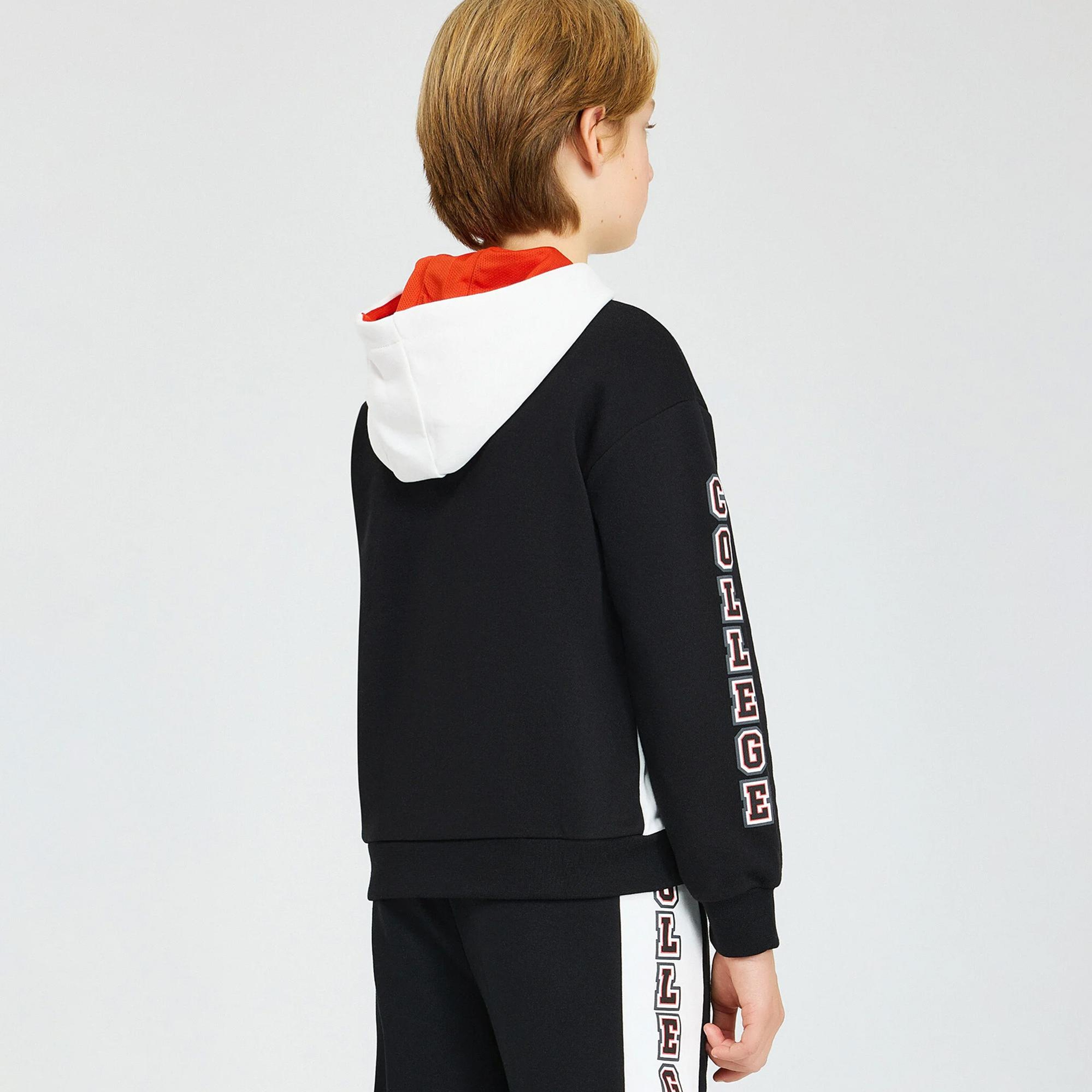 Skechers B Lw Fleece Çocuk Siyah Hoodie