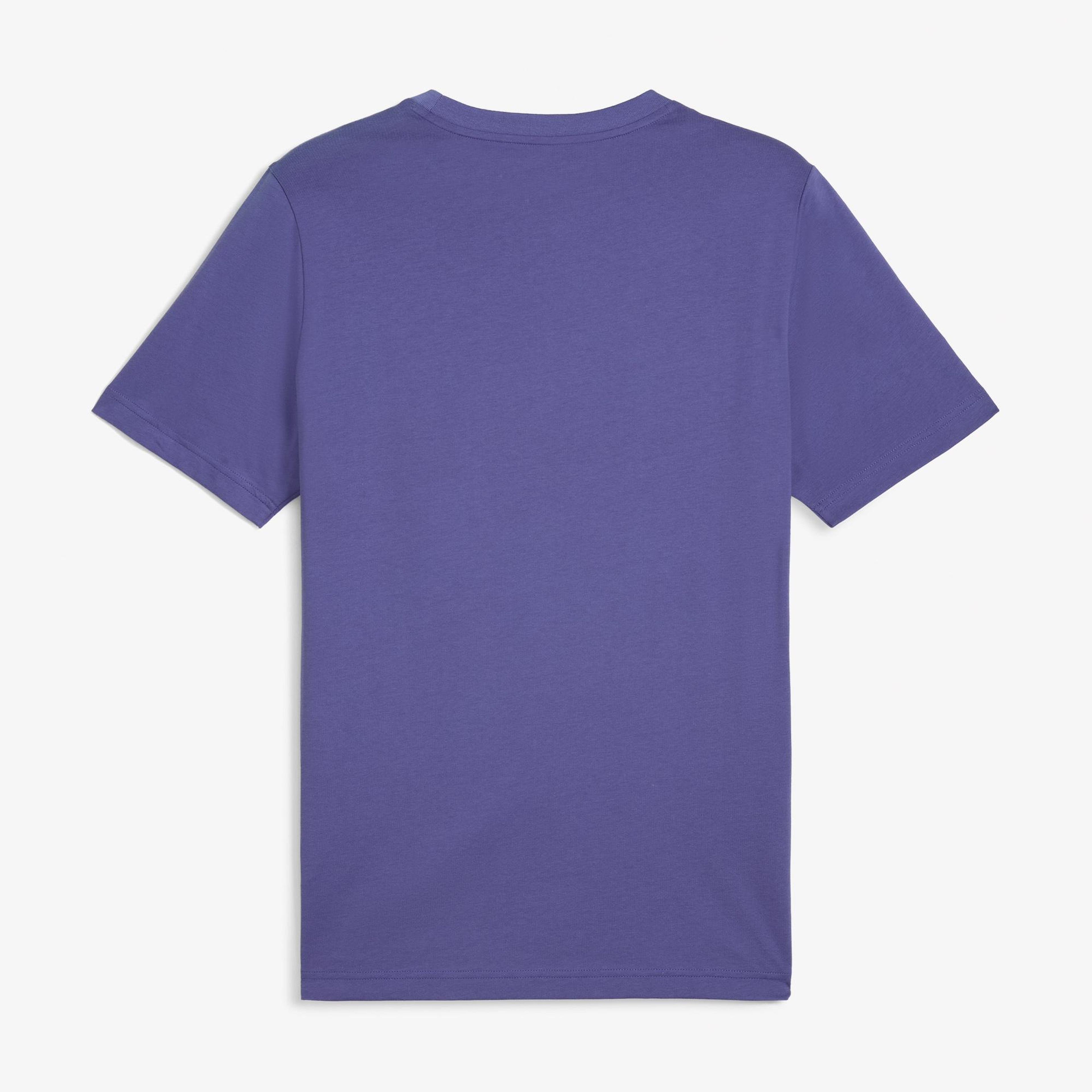 Puma Graphics icon Erkek Mavi T-Shirt