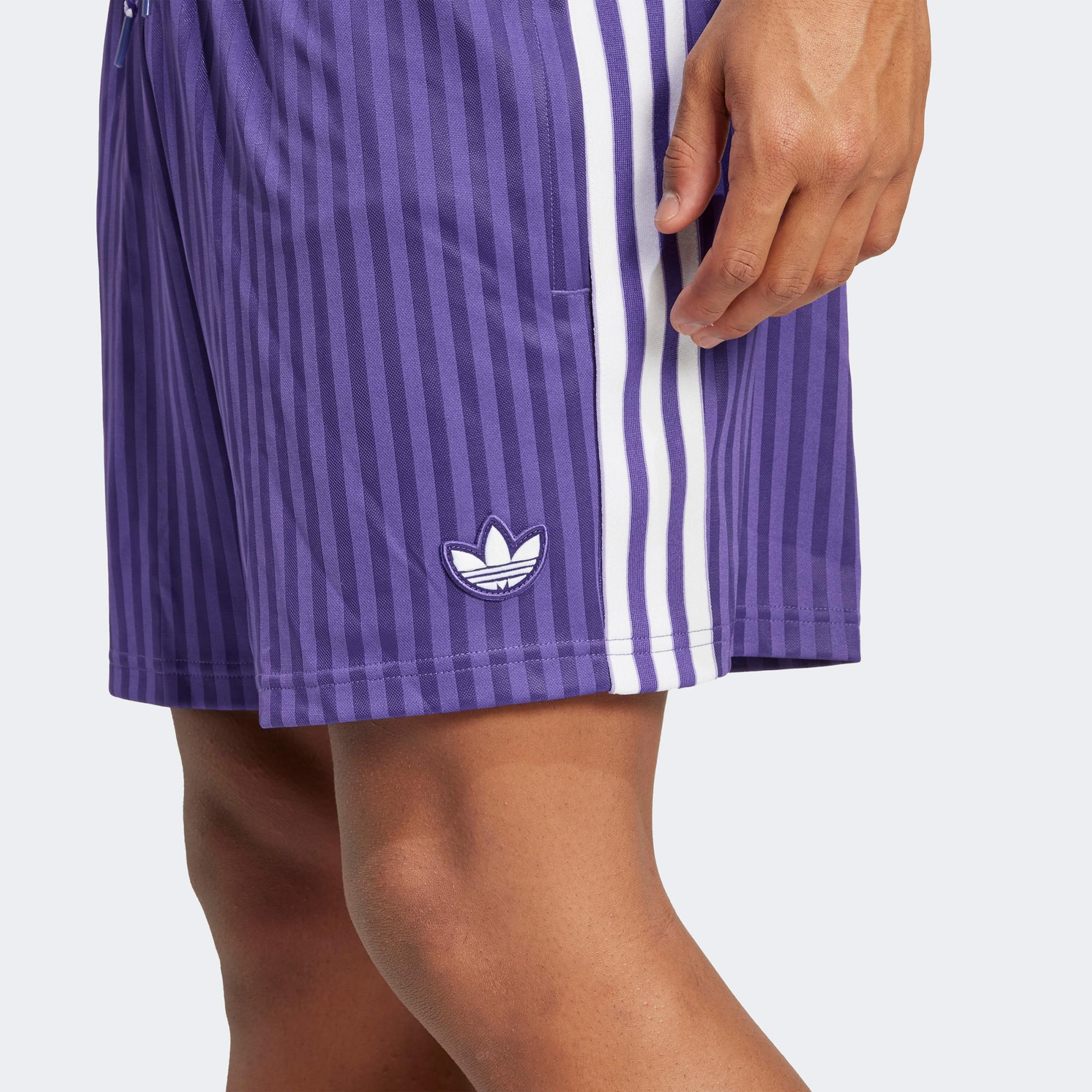 adidas Real Madrid Terrace Icons Erkek Mor Futbol Şortu