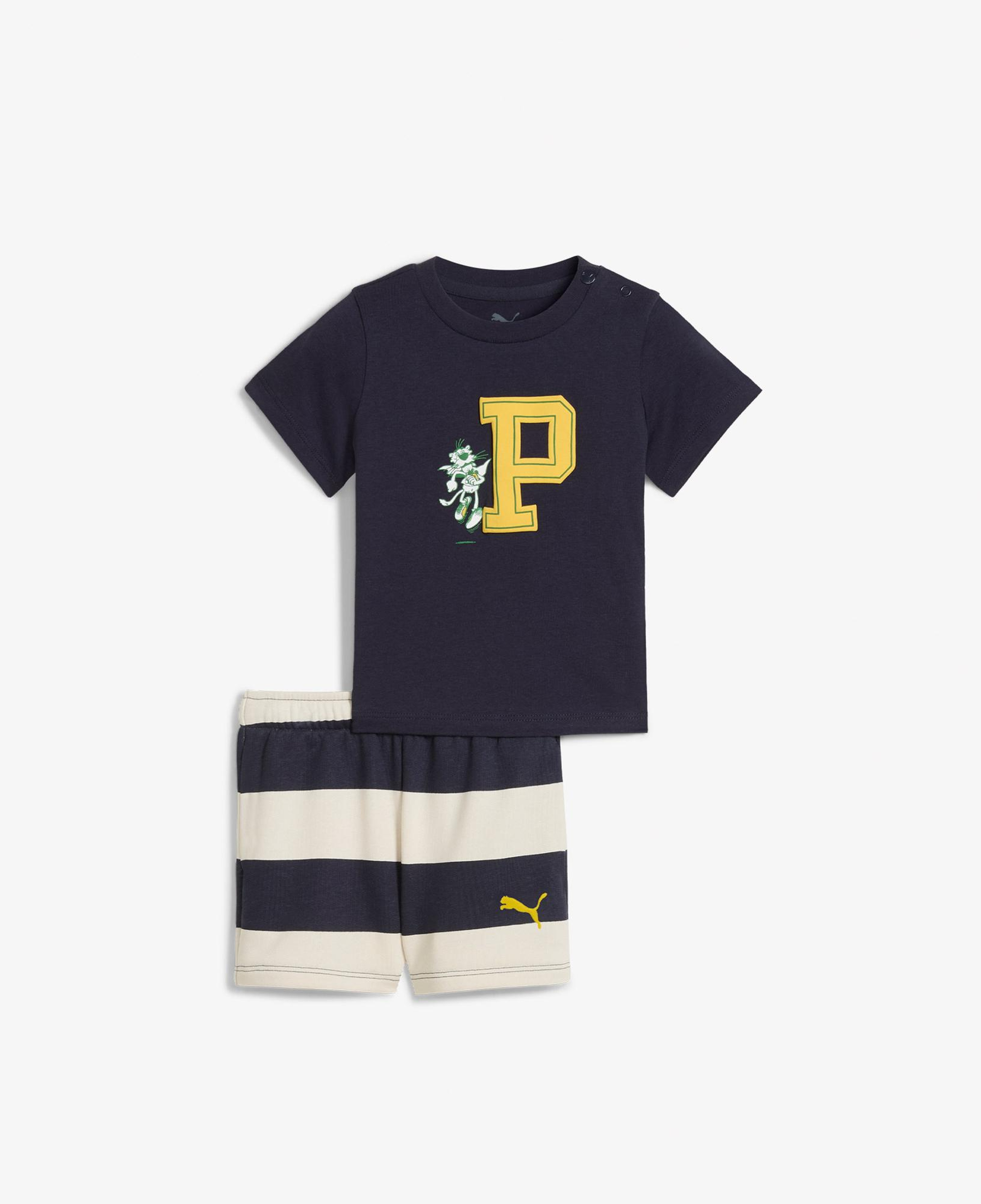 Puma Super Bebek Lacivert Eşofman Takımı