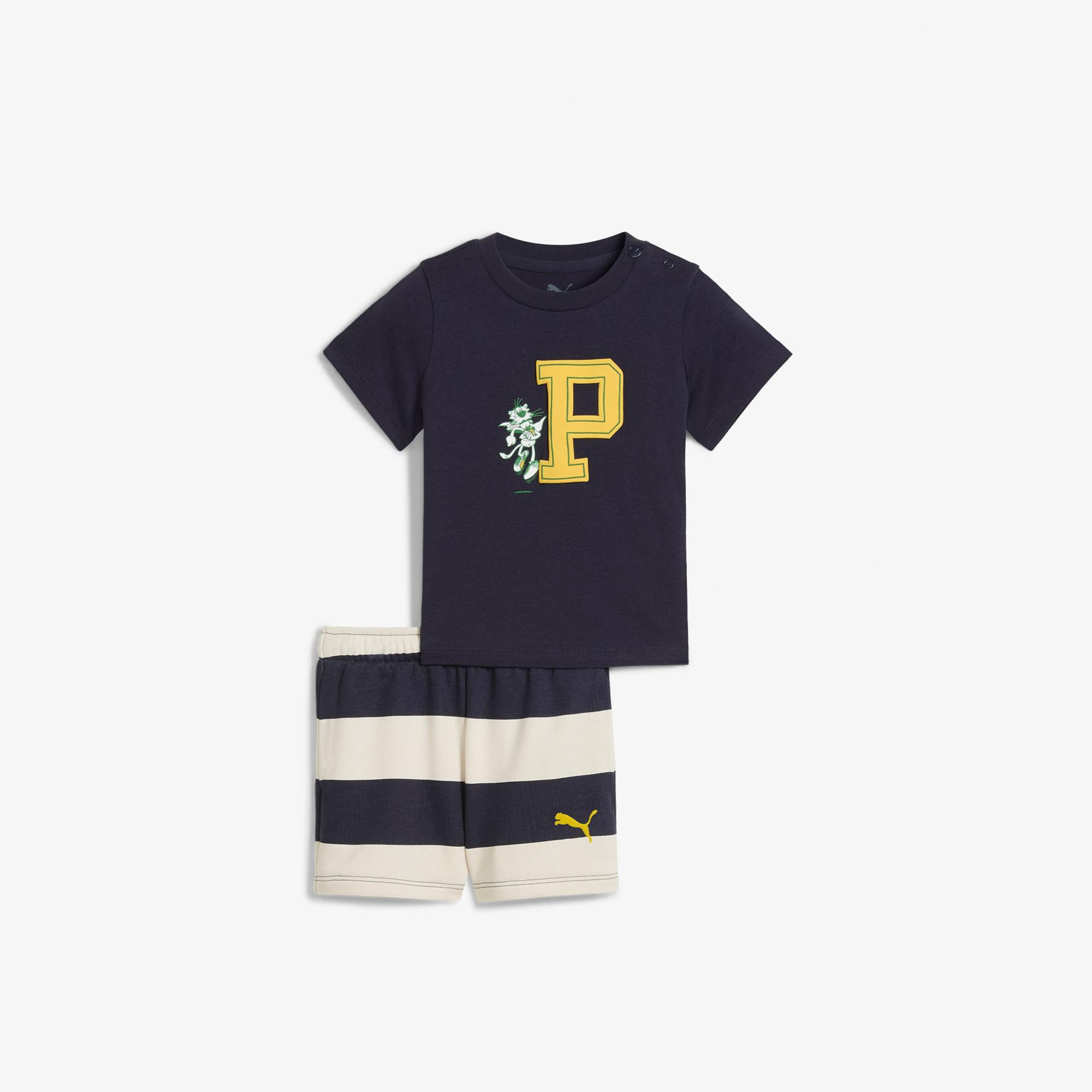 Puma Super Bebek Lacivert Eşofman Takımı